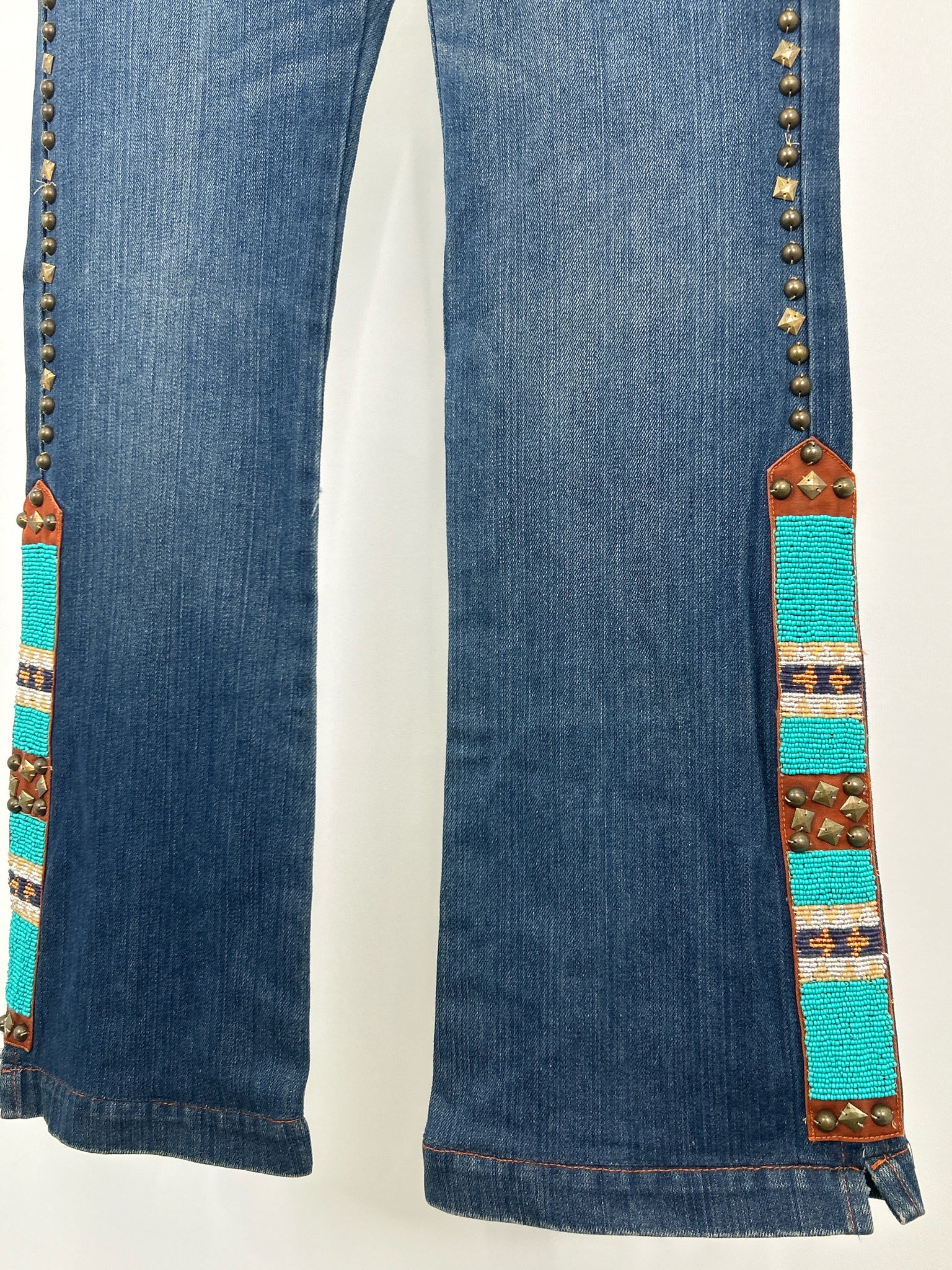DOUBLE D RANCH Size 14/32 BLUE DENIM Women jeans