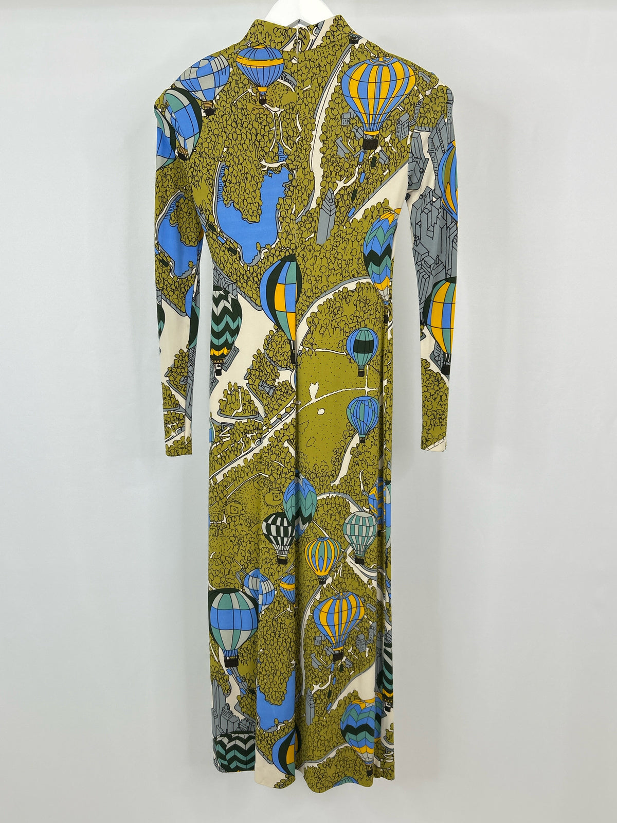 TORY BURCH Size 0 Green Print Women Dress
