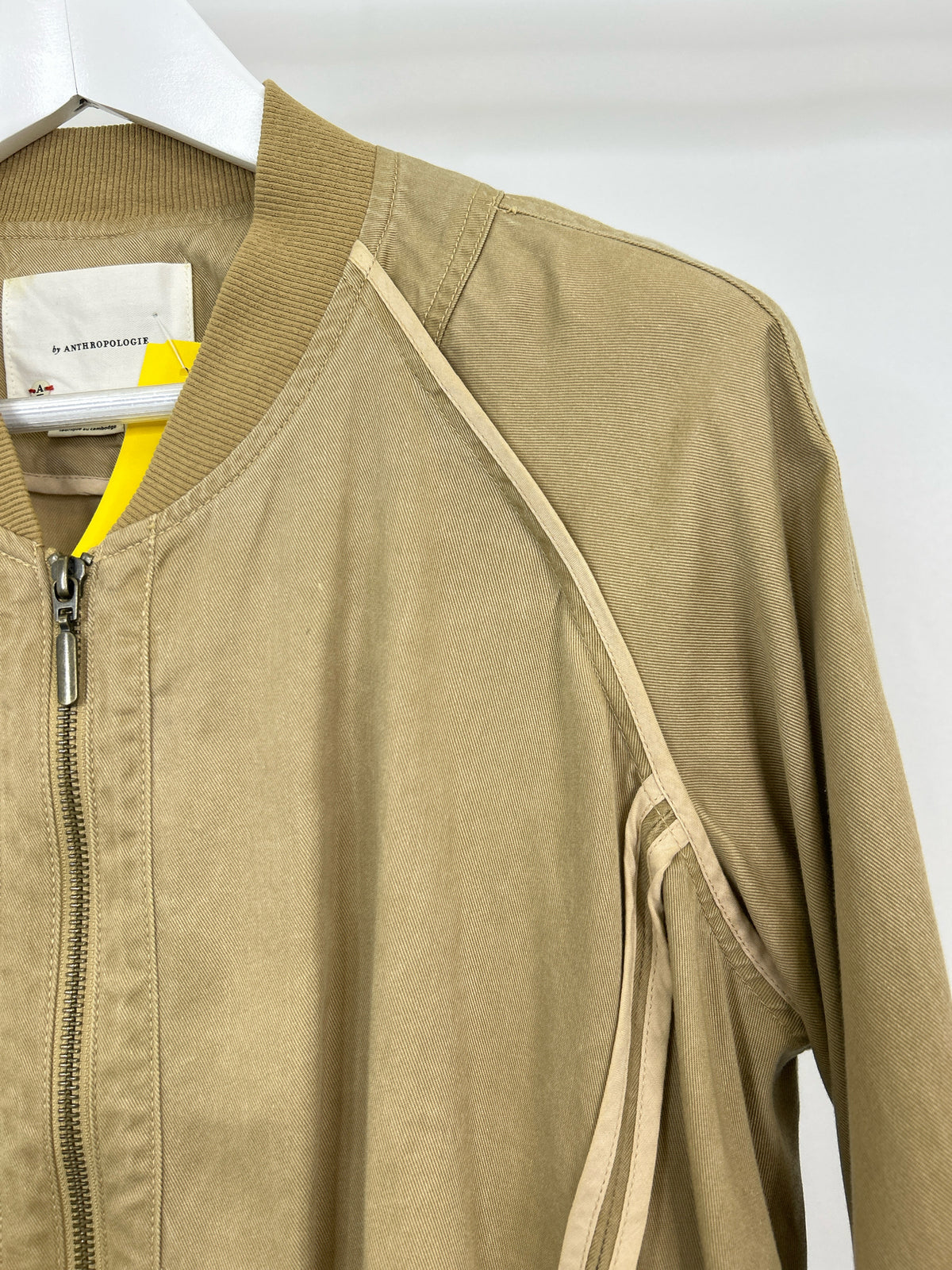 ANTHROPOLOGIE Size S Tan Women Jacket