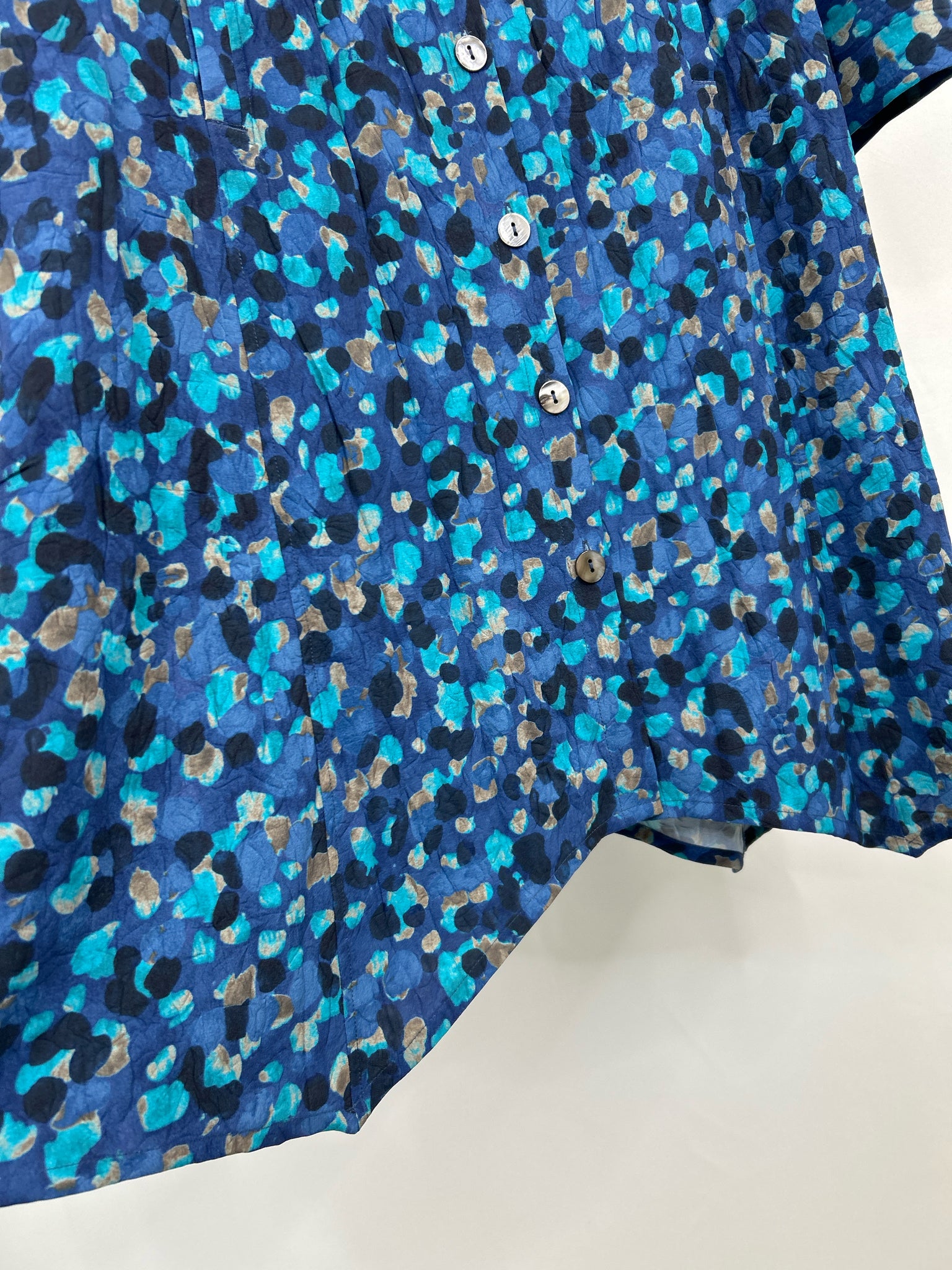 HABITAT Size S Blue Print Women Dress