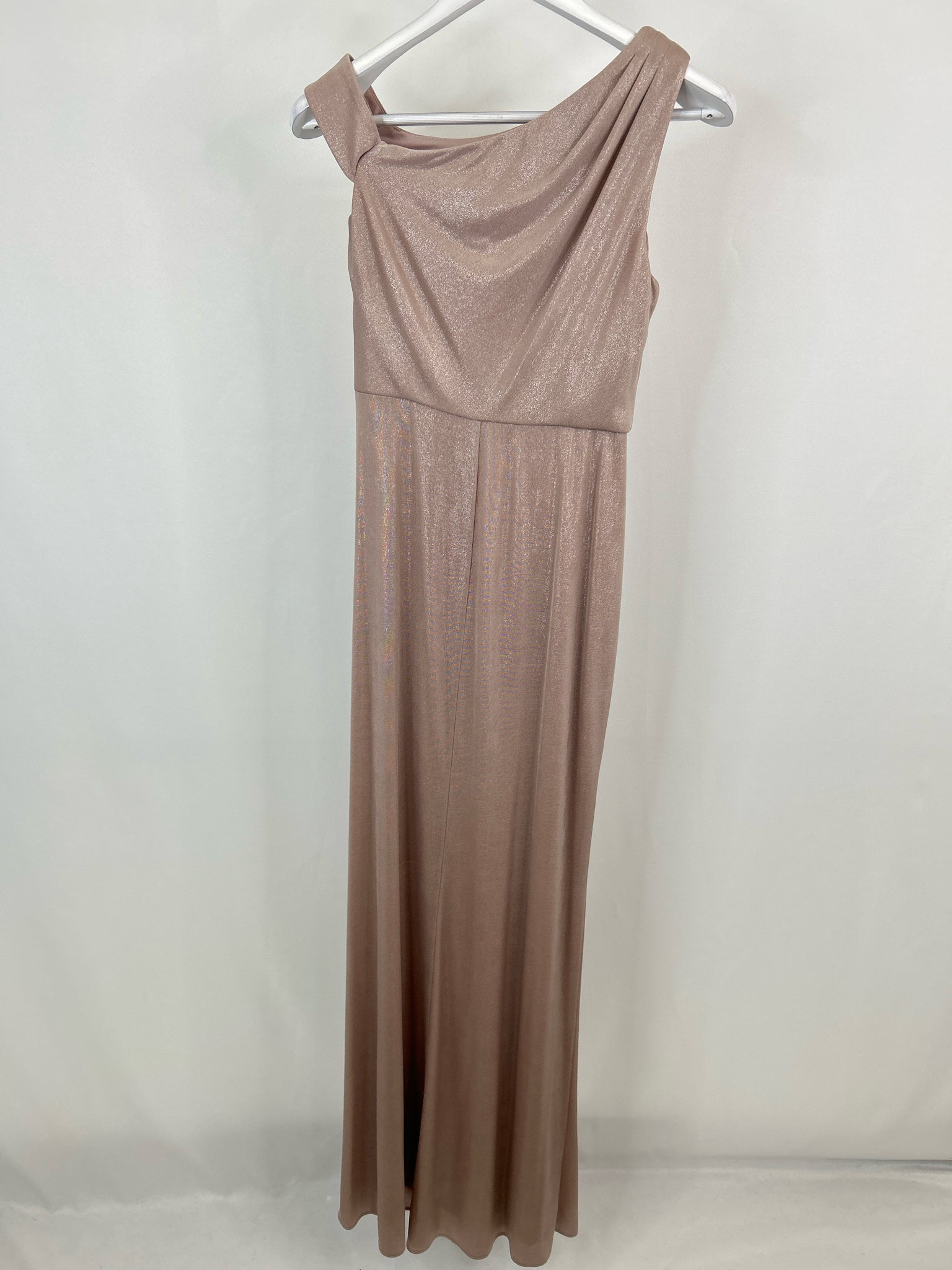 ADRIANNA PAPELL Size 6 BLUSH Women Dress