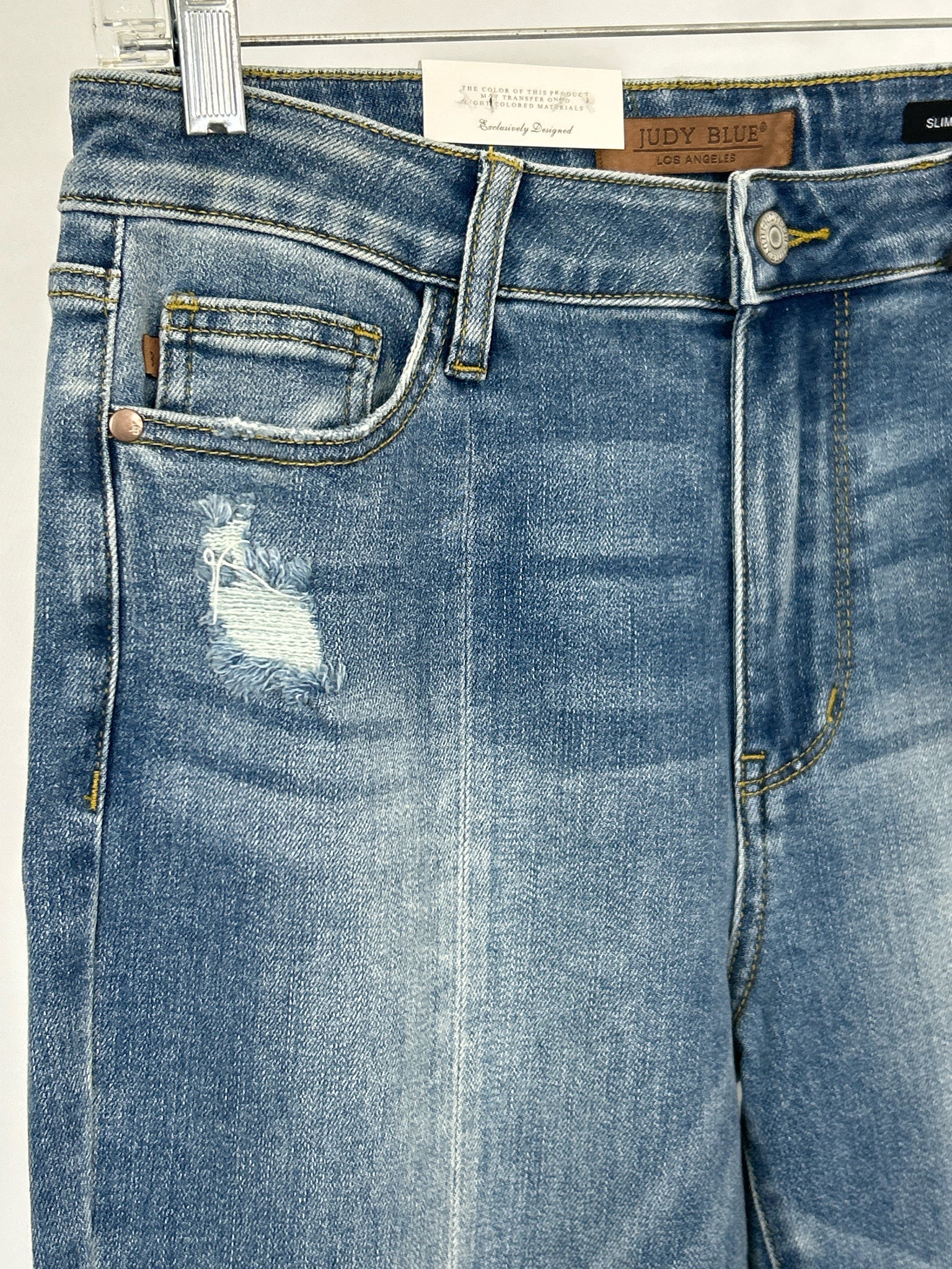 JUDY BLUE Size 7/28 LIGHT BLUE DENIM Women jeans
