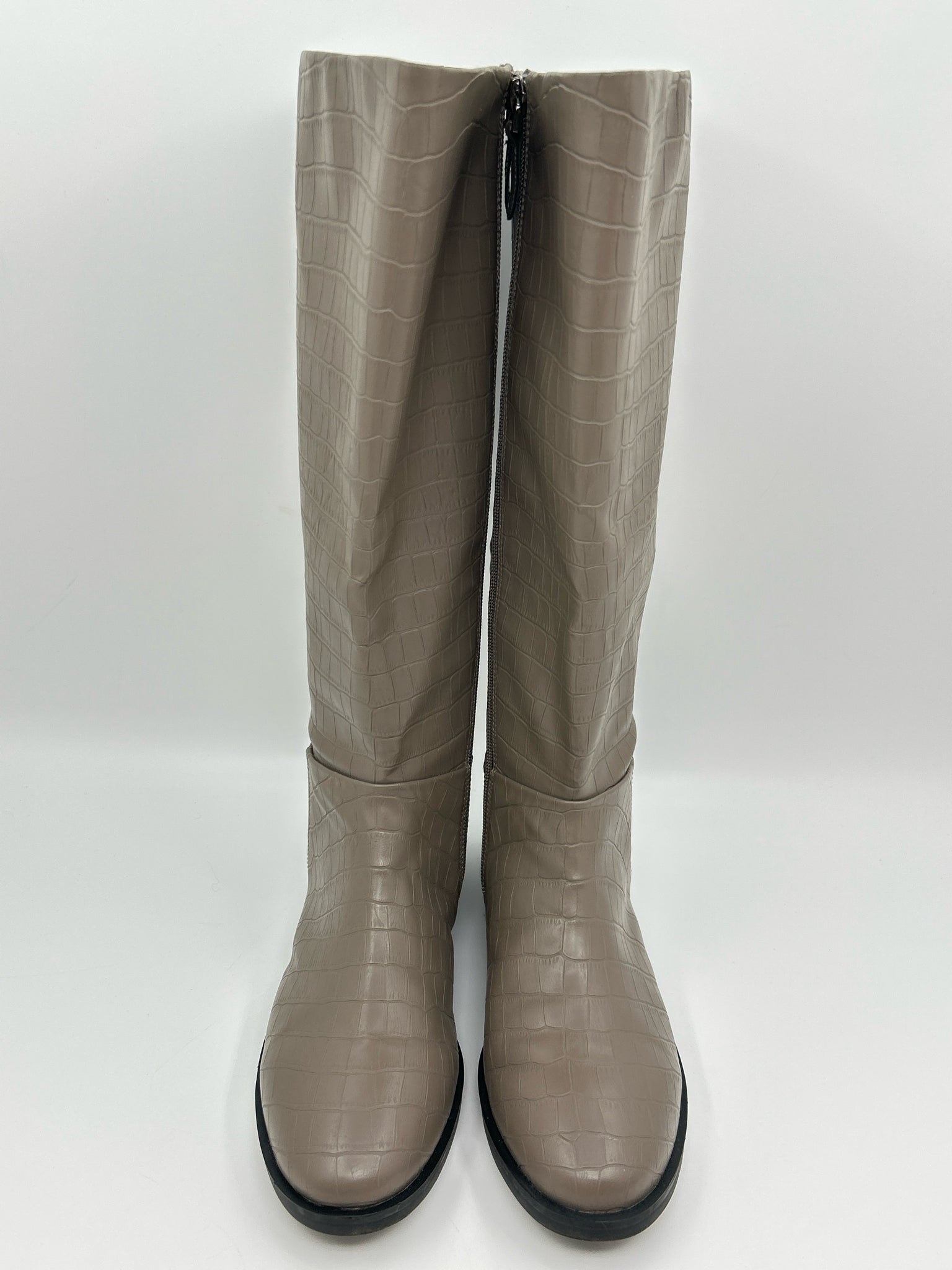AEROSOLES Size 8.5 Taupe Women Boots