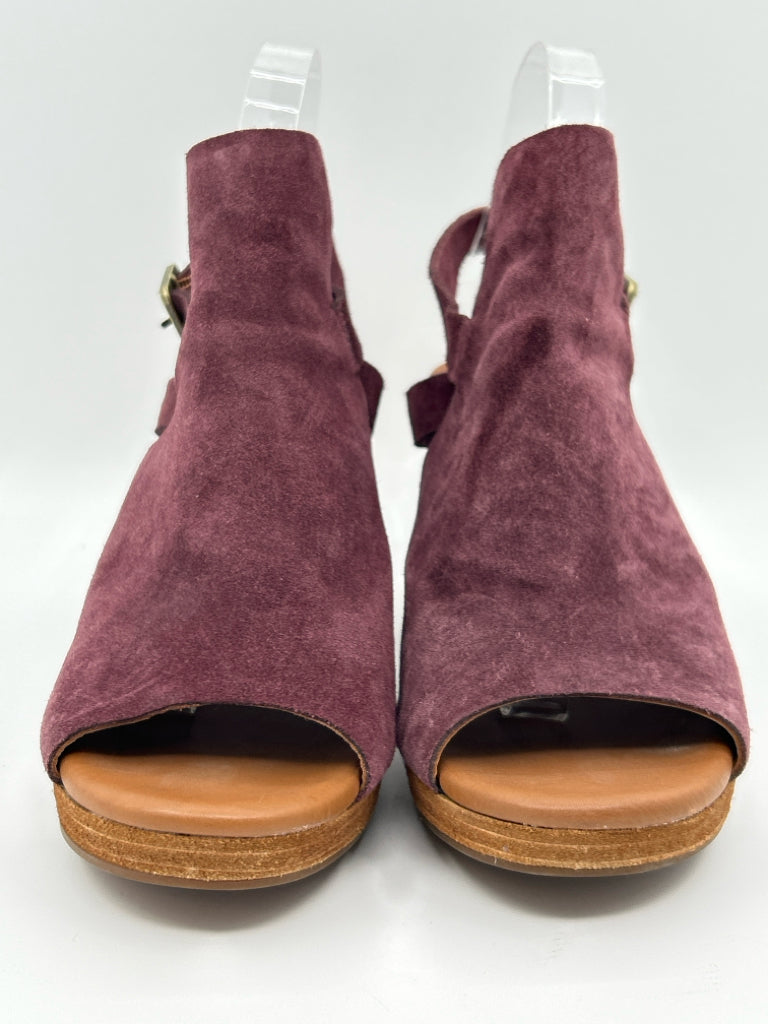 KORK EASE Size 9M Plum Women's Booties