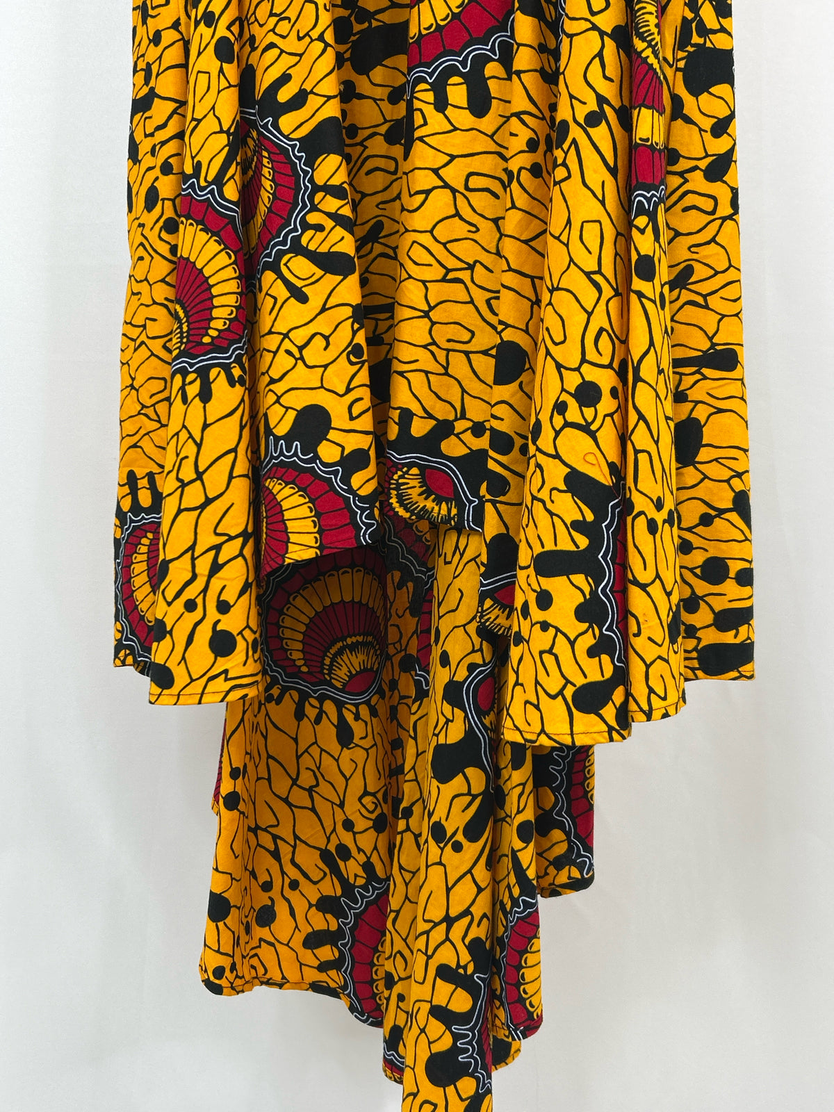 TRIBALBYN Size XL Orange Yellow Women Dress
