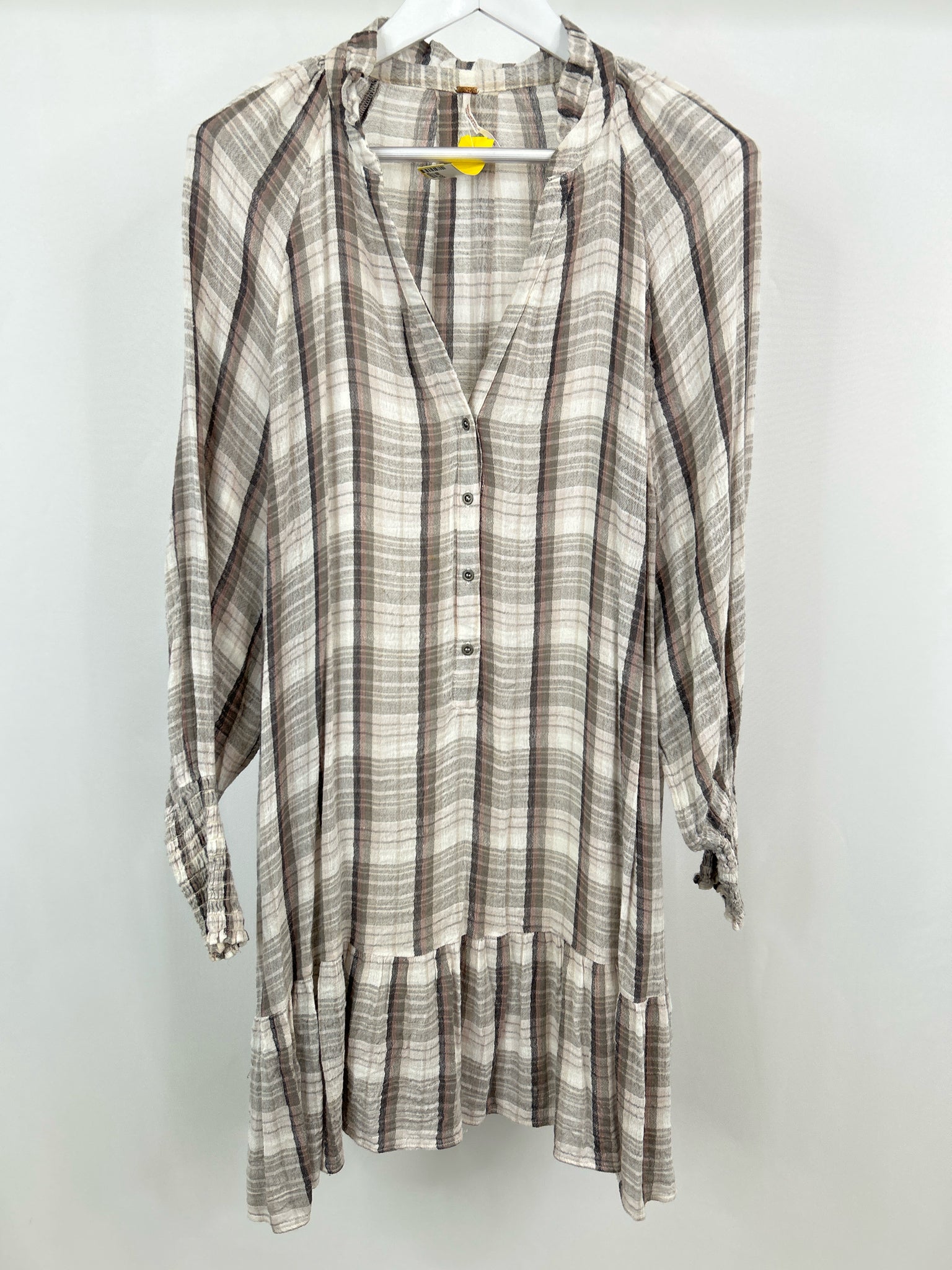 FREE PEOPLE Size SP WHITE AND GRAY Women Dress
