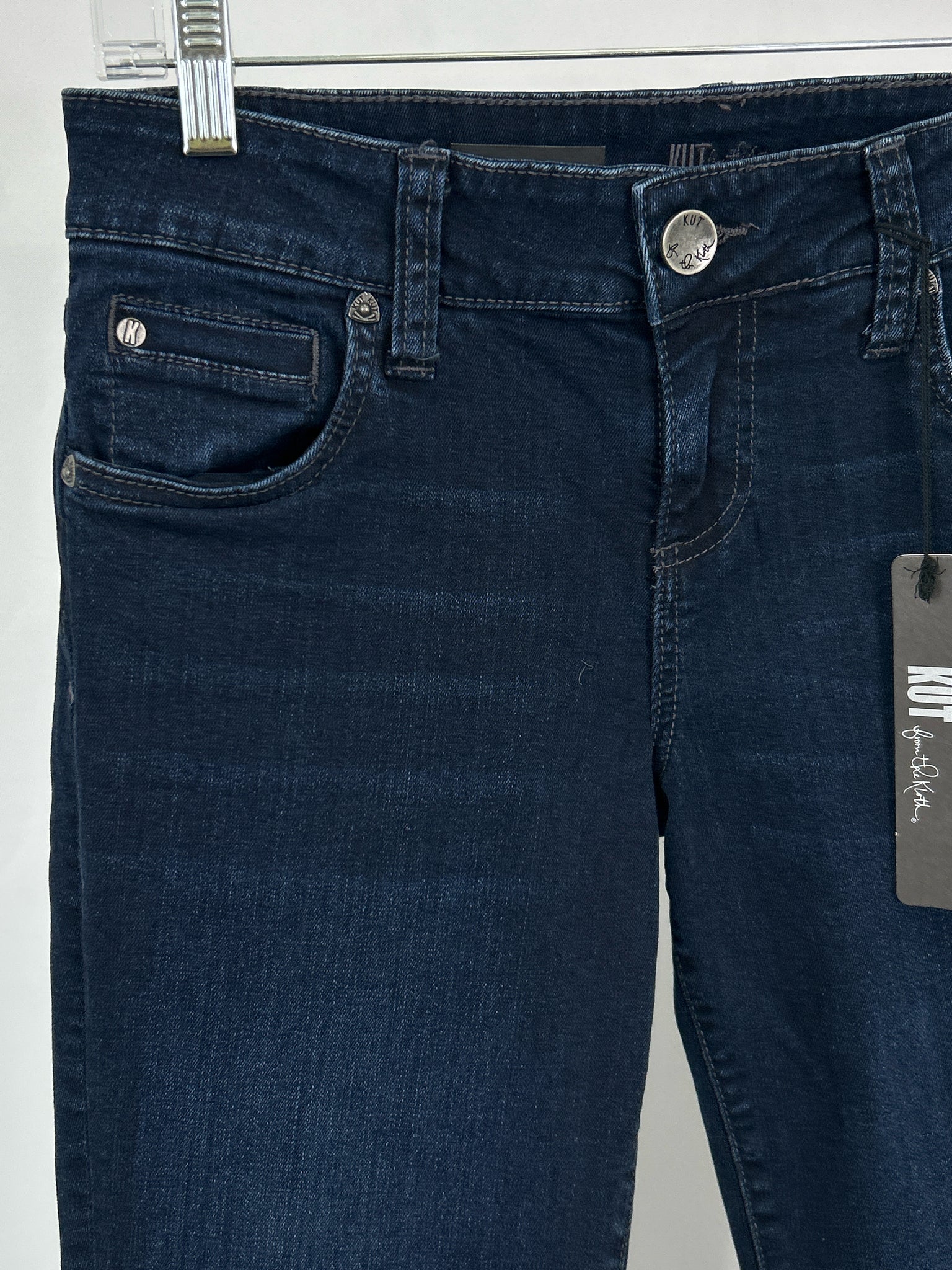 KUT FROM THE KLOTH Size 6S BLUE DENIM Women jeans