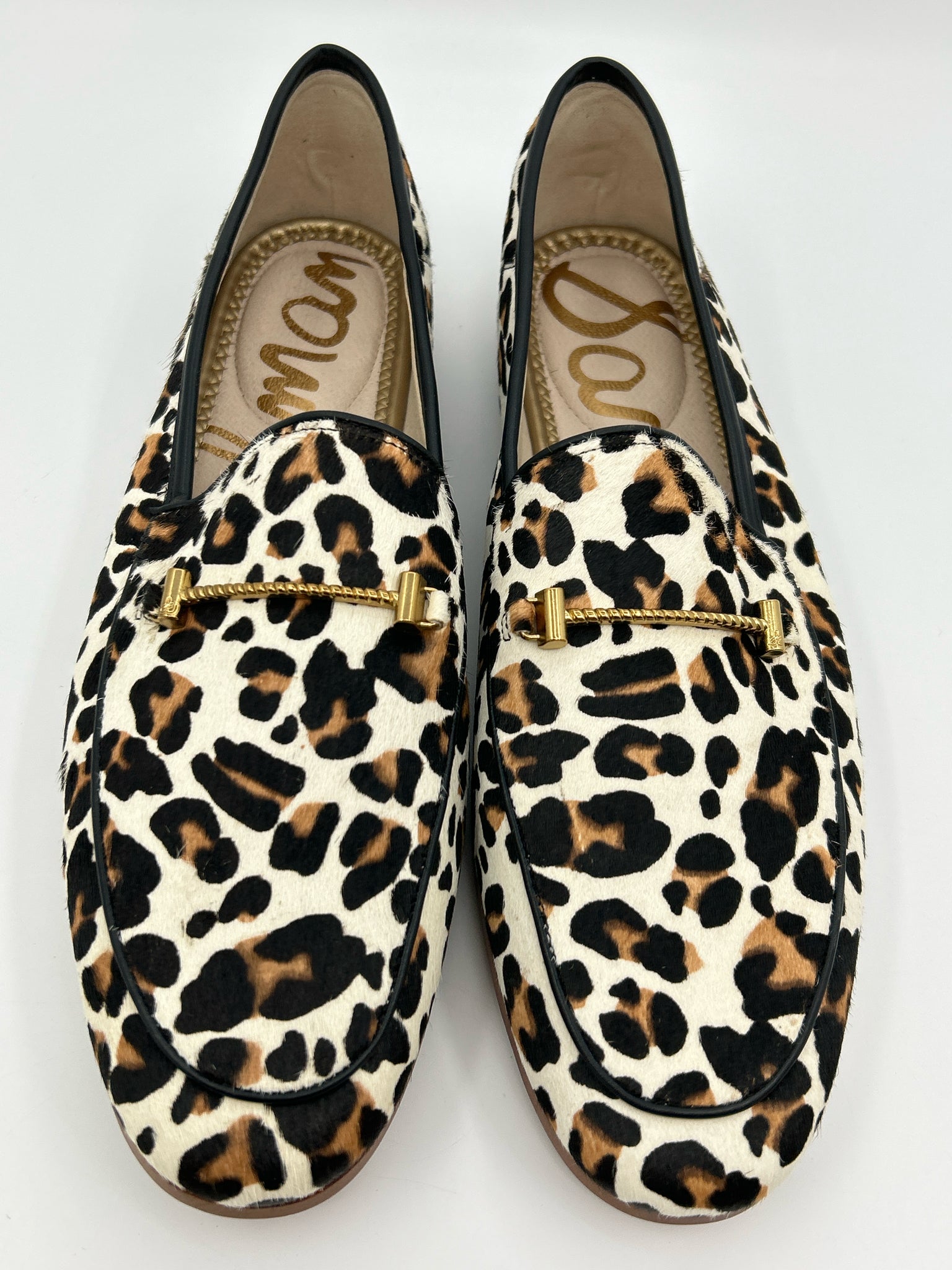 SAM EDELMAN Size 10.5 Animal Print Women Loafer