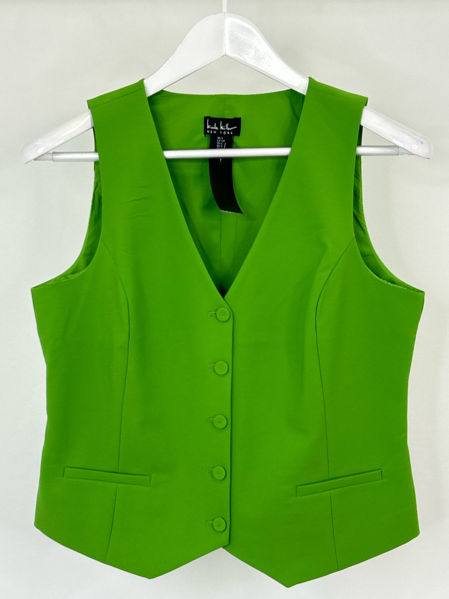NICOLE MILLER Size S Green Women Top
