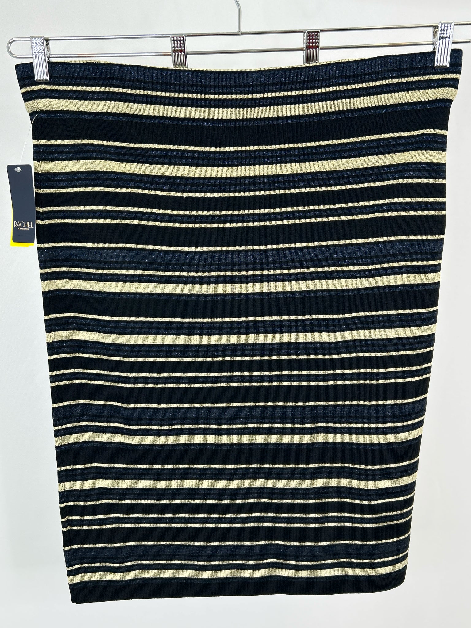 Rachel Rachel Roy Size 2X Navy Striped Women Skirt NWT