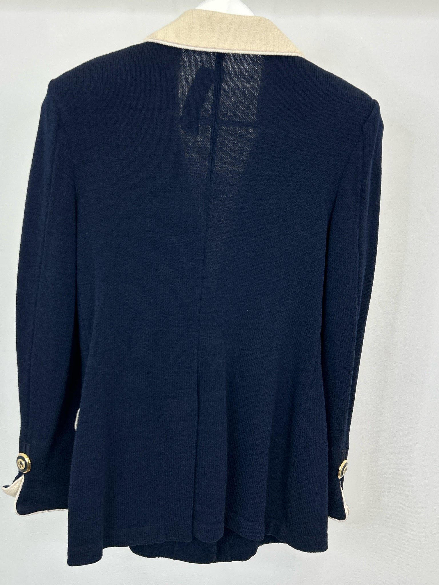 ST JOHN Size 8 Navy Women Jacket