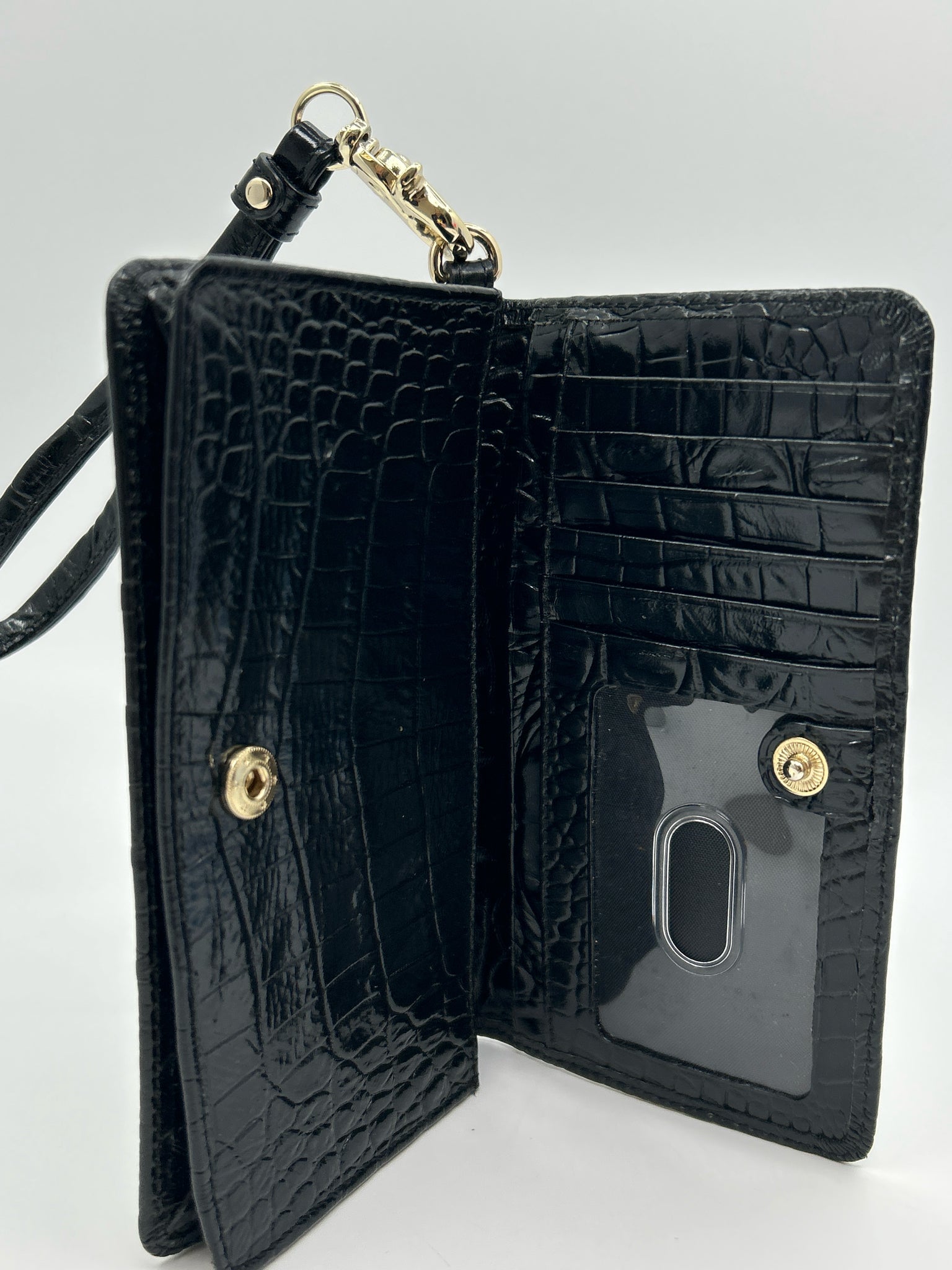 BRAHMIN Black Women Wristlet