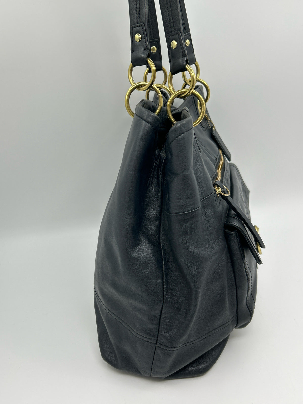Coach Black Women Tote