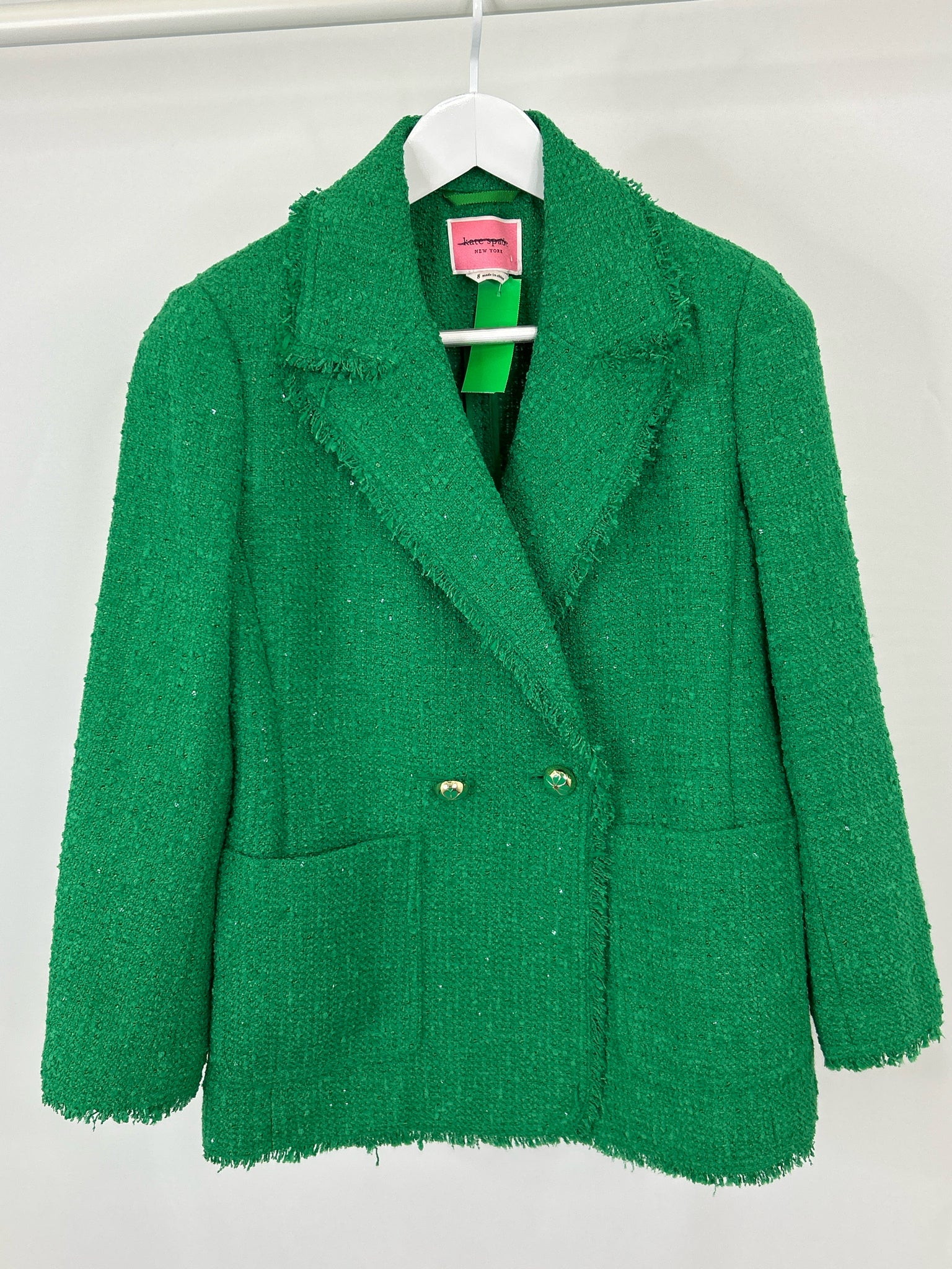 KATE SPADE Size 8 Green Women's Jacket