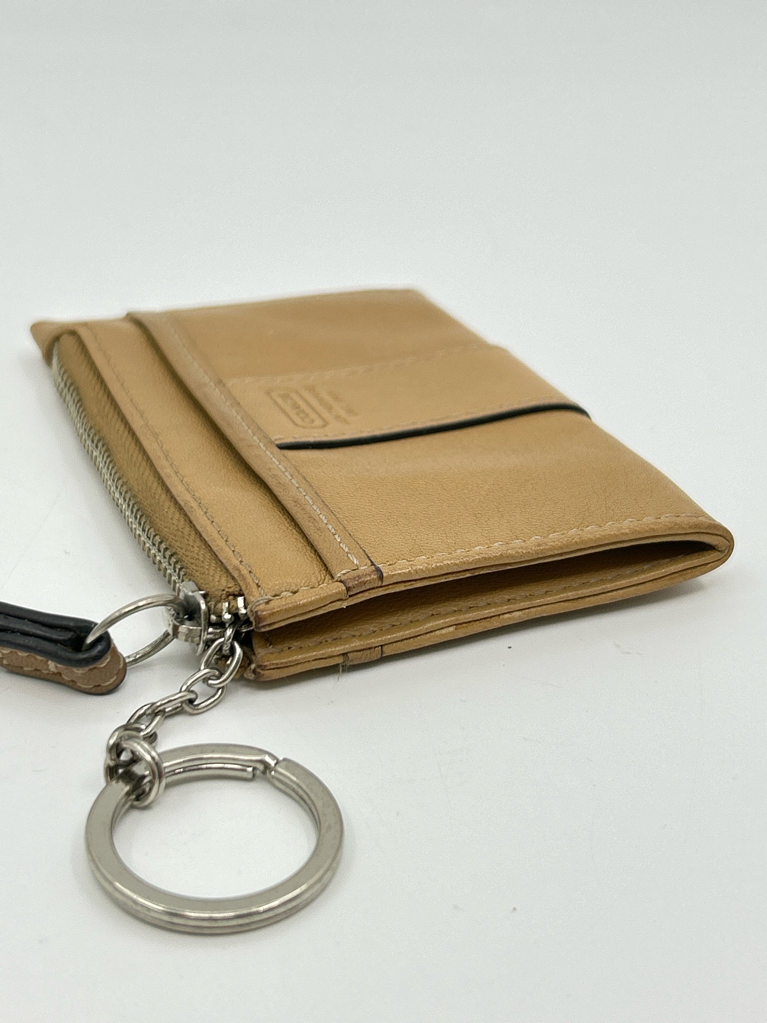 COACH Tan Key Chain