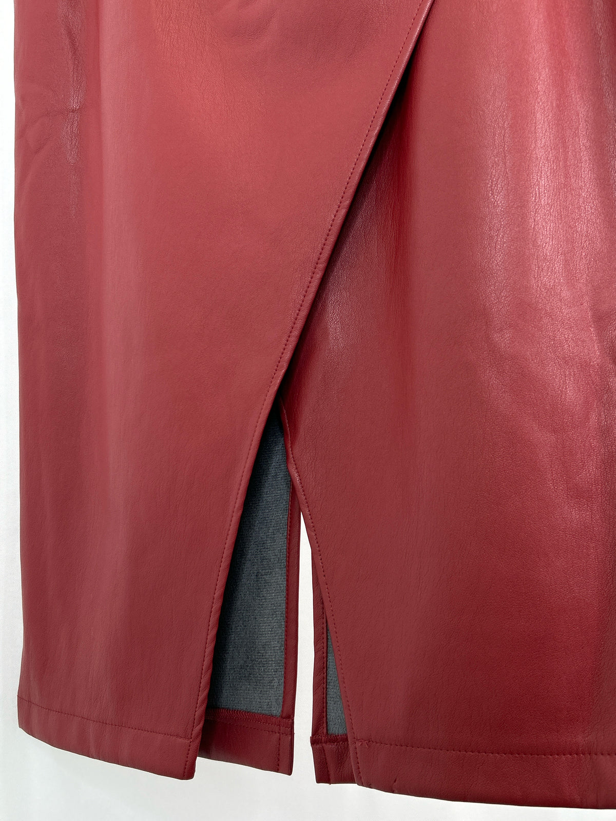 ELIE TAHARI Size 16 Red Women Skirt
