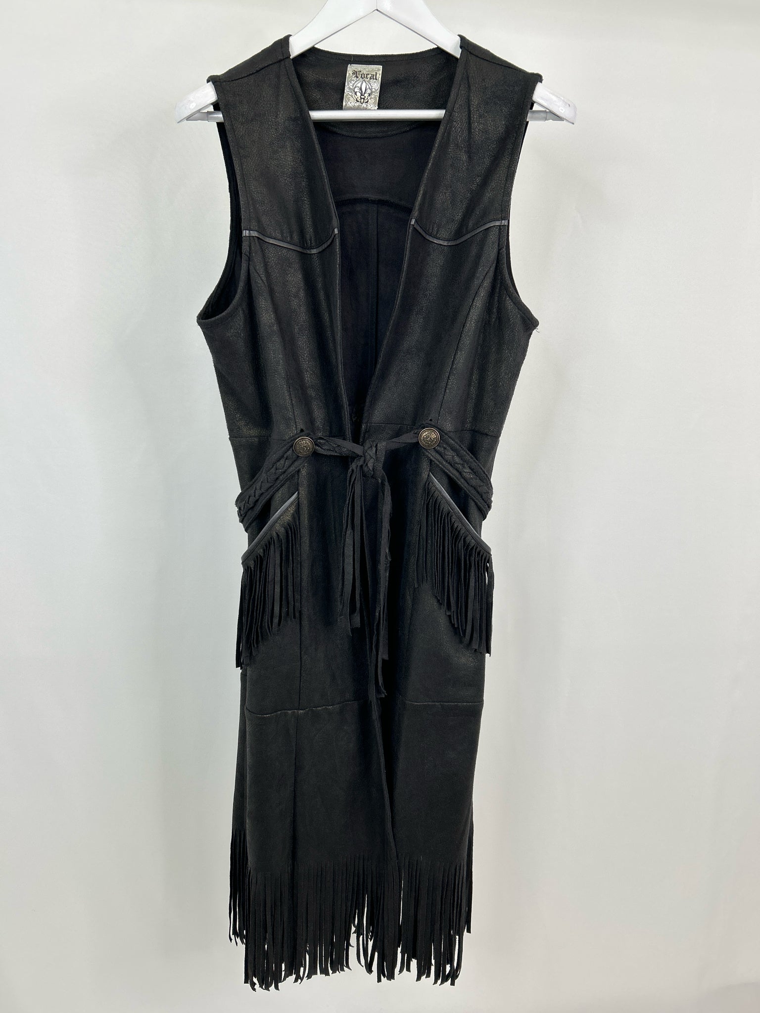 VOCAL Size XL Black Women Vest