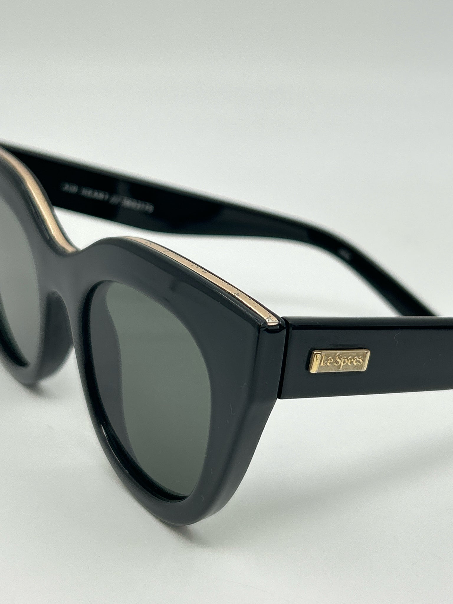 Le Specs Black Sunglasses