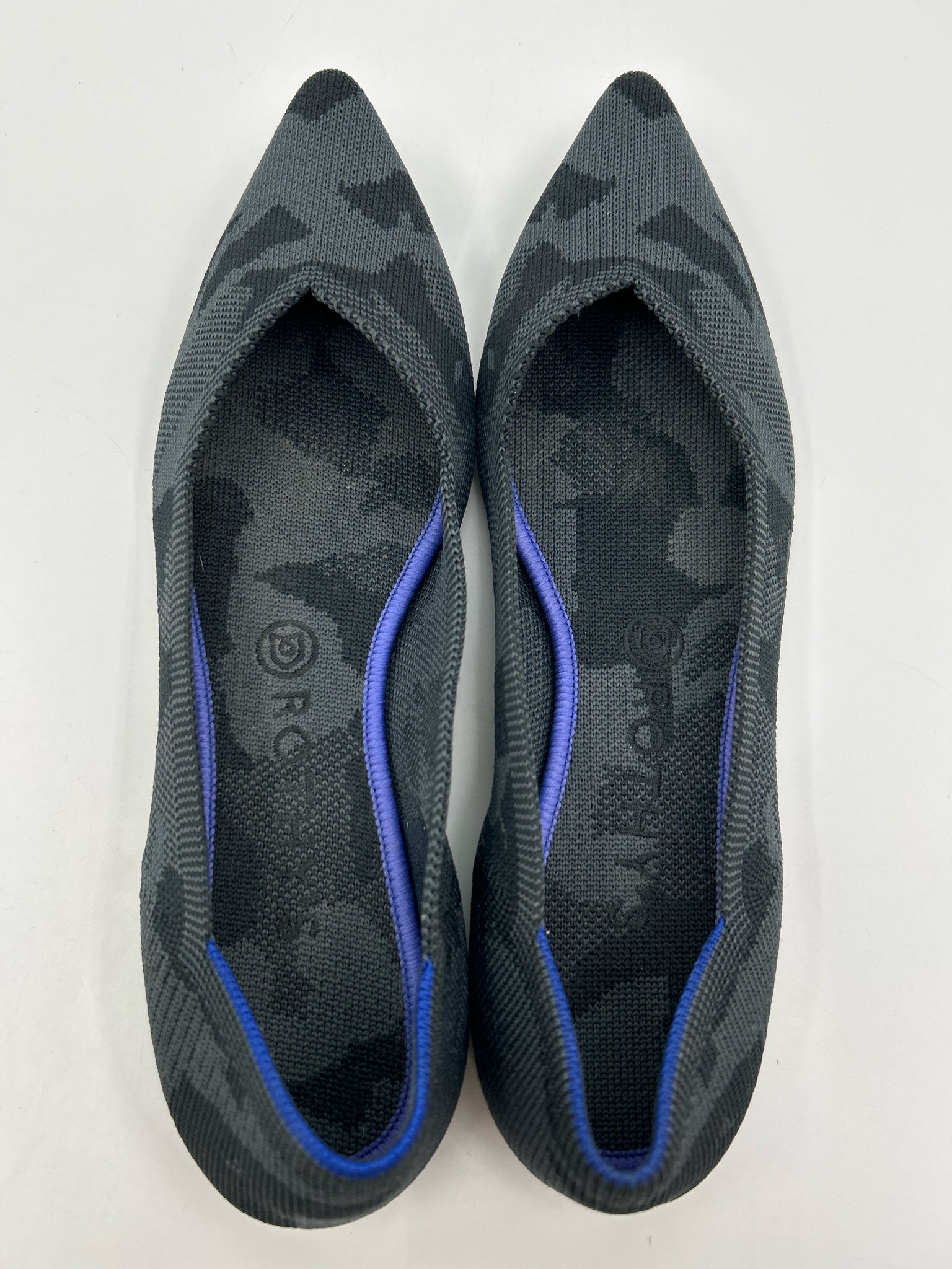 ROTHY'S Size 9.5 Gray print Women Flats