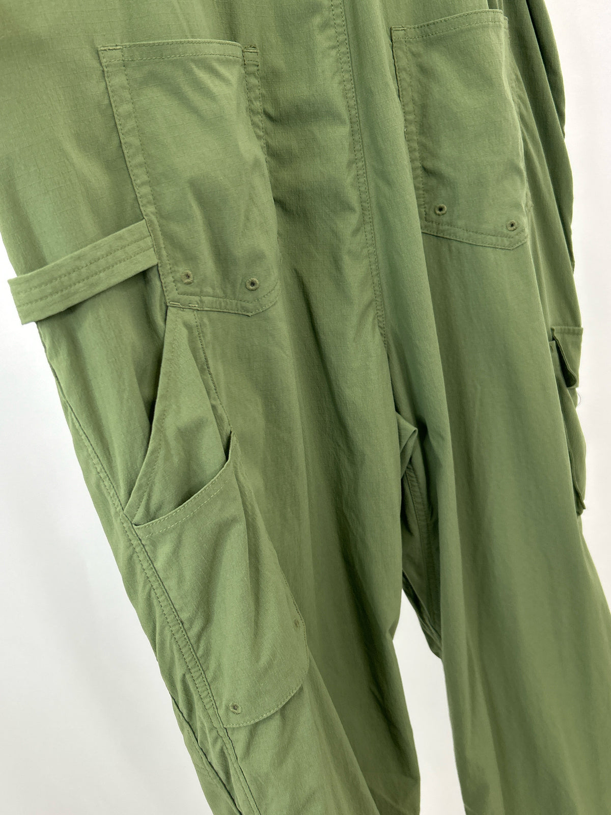 DULUTH TRADING COMPANY Size L ARMY GREEN Women Overall