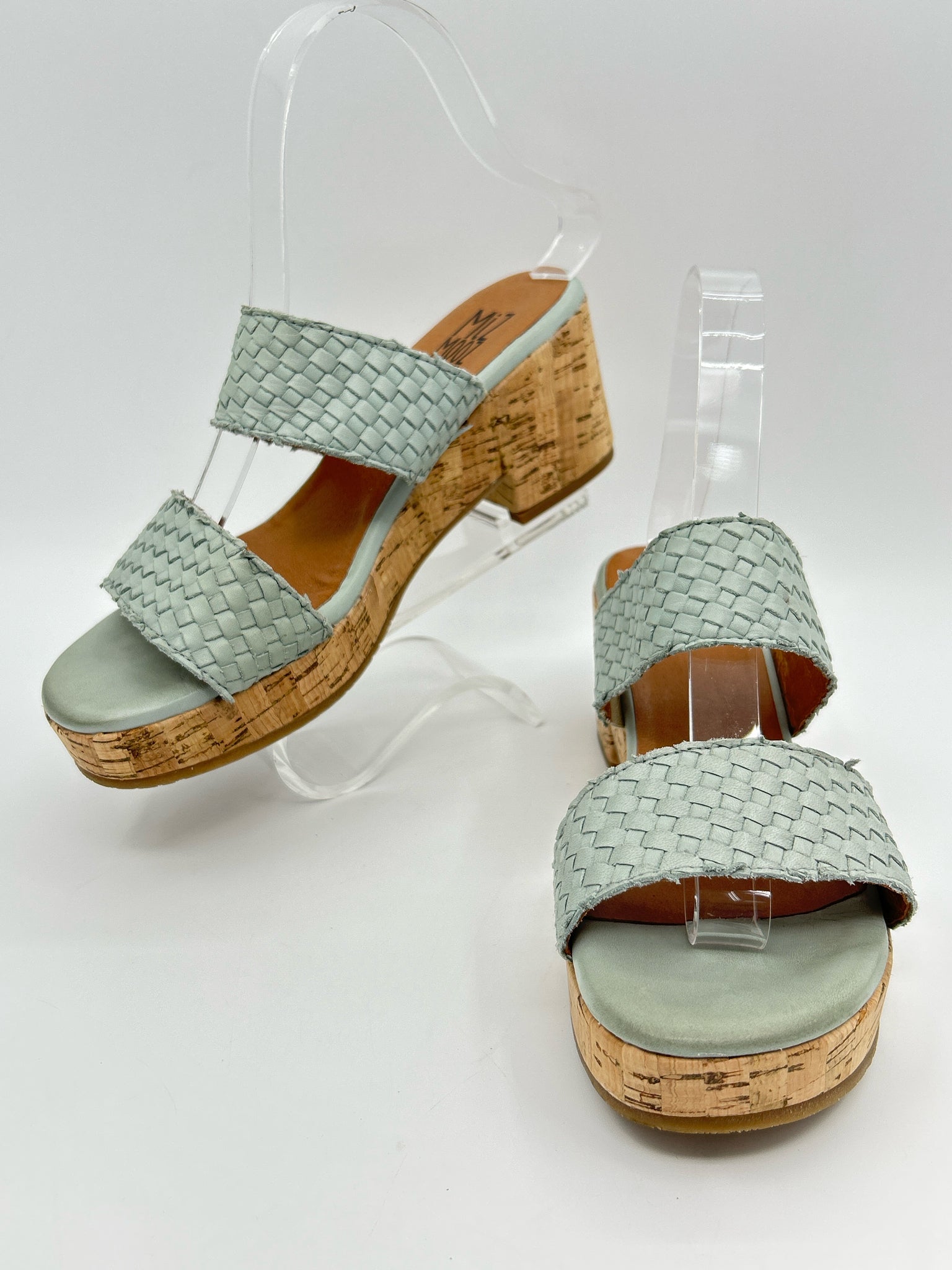 MIZ MOOZ Size 8.5/9 AQUA Women Sandal