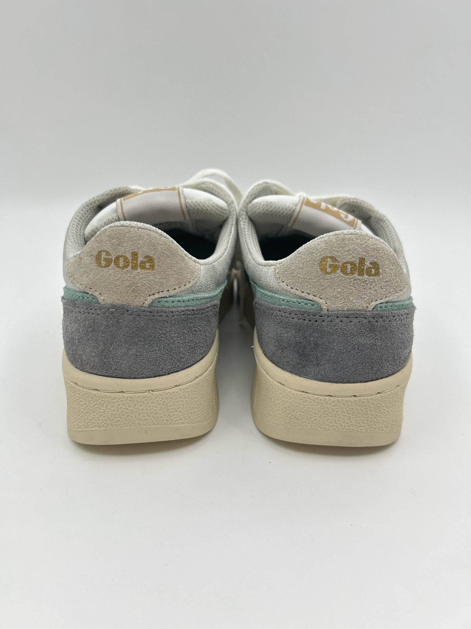 GOLA Size 6 Grey and Silver Women Sneakers