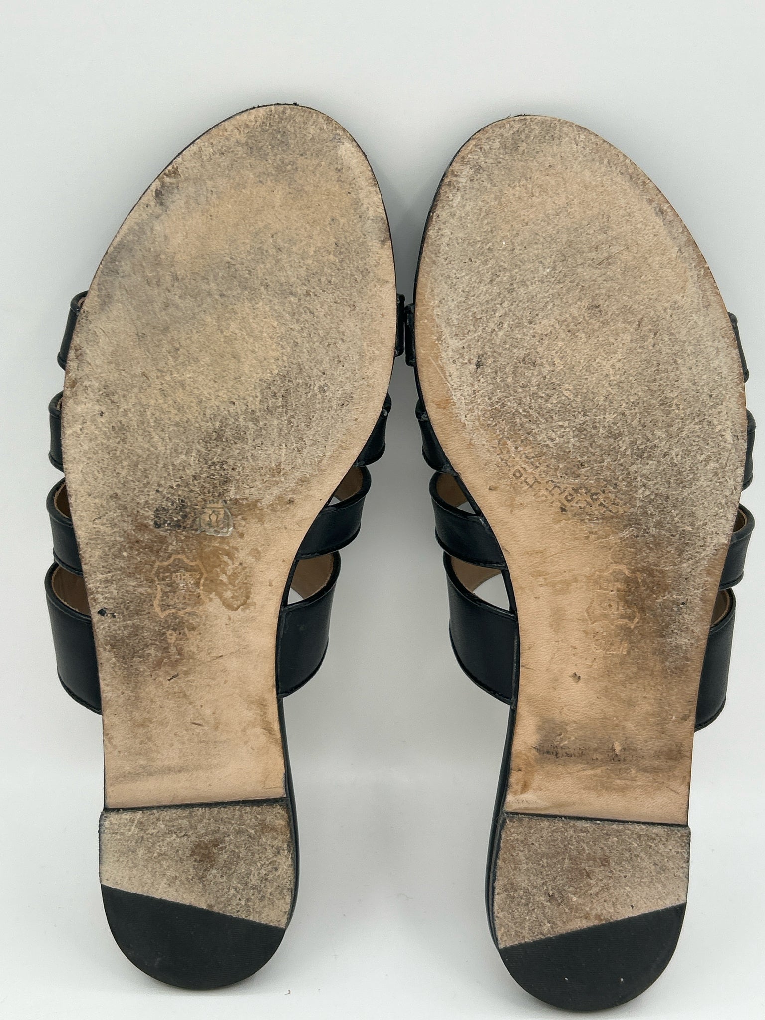 TORY BURCH Size 9.5M Black Women Sandal