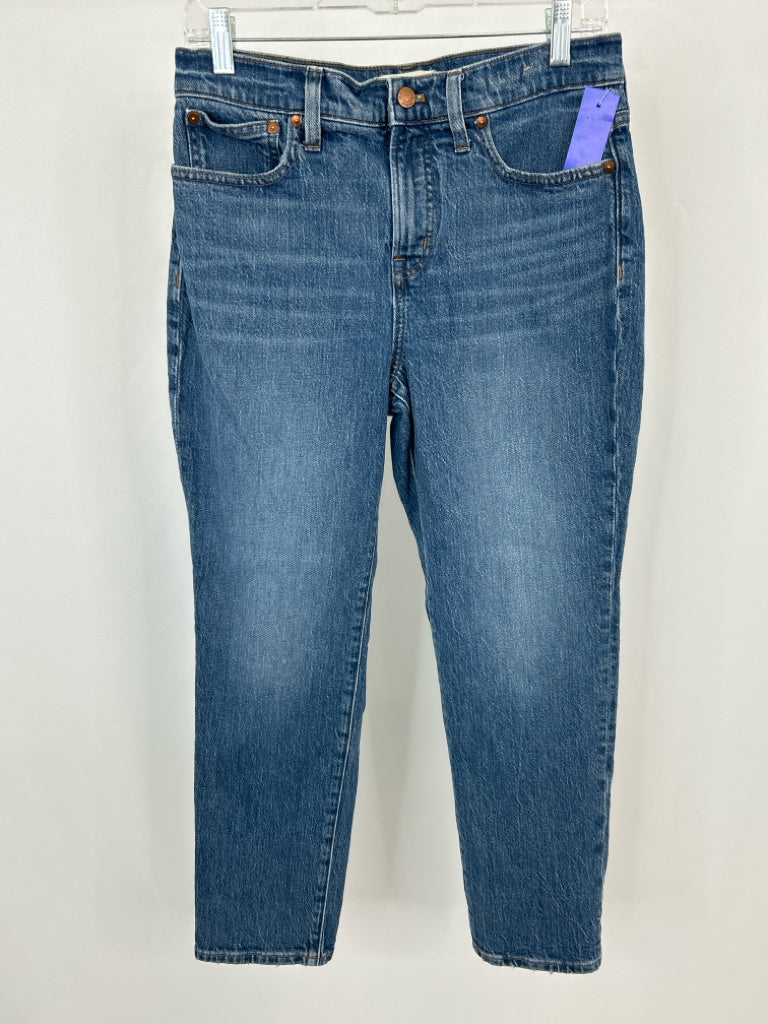 MADEWELL Women Size 29P Blue Denim Jeans