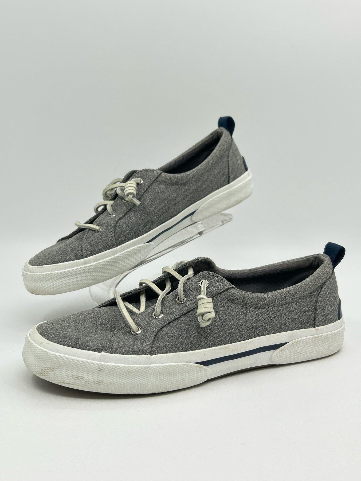SPERRY Size 8 Gray Women Sneakers