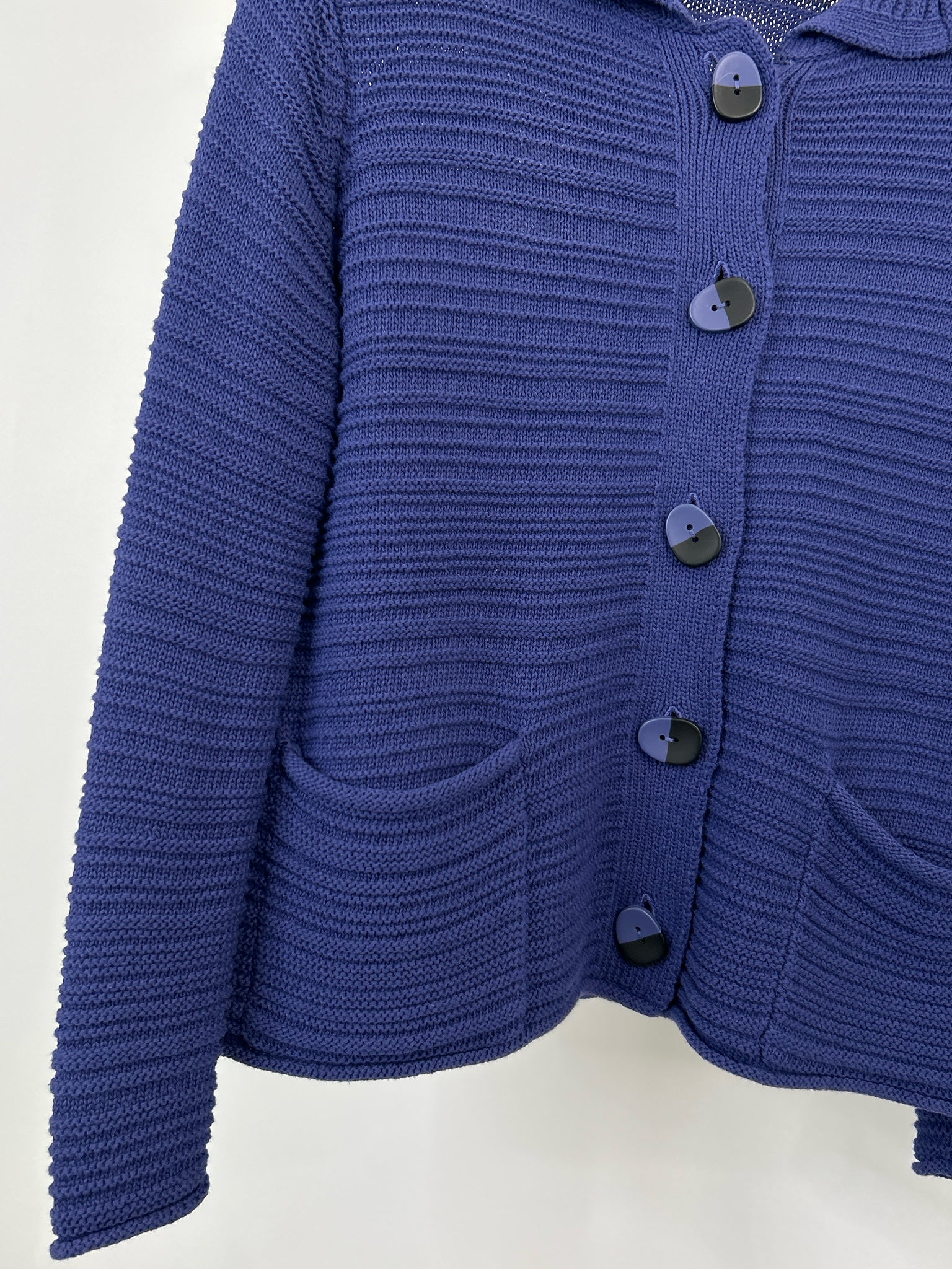 HABITAT Size S Blue Women Cardigan
