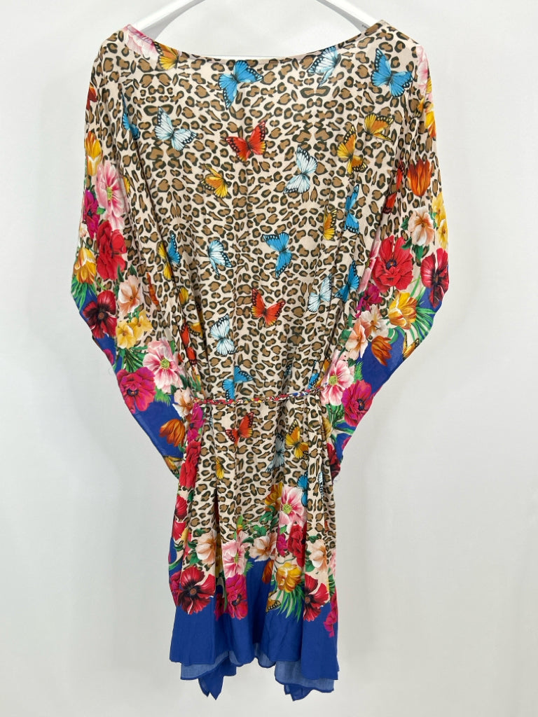 JOHNNY WAS Size 2X Multi-Color Women's Kaftan