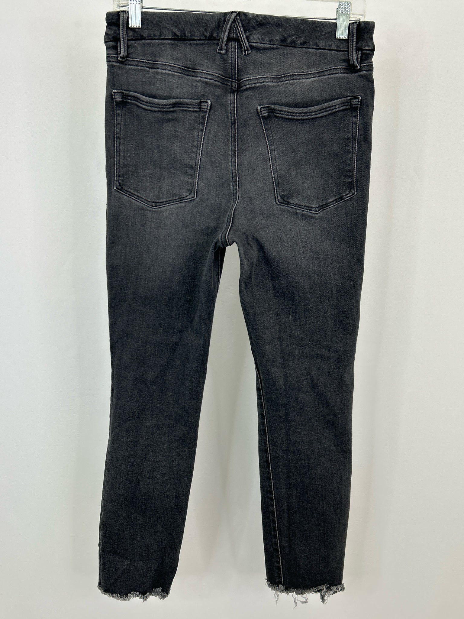 GOOD AMERICAN Size 10/30 BLACK DENIM Women jeans