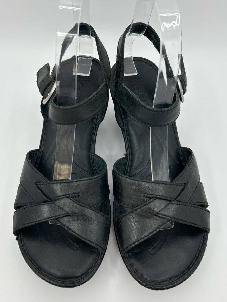 BORN Size 8 Black Women's Sandal