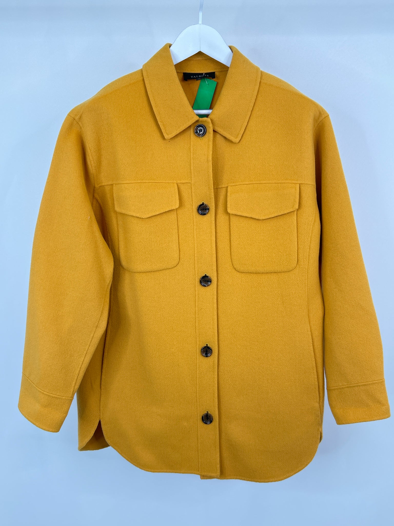 TALBOTS Size L Yellow Women Jacket