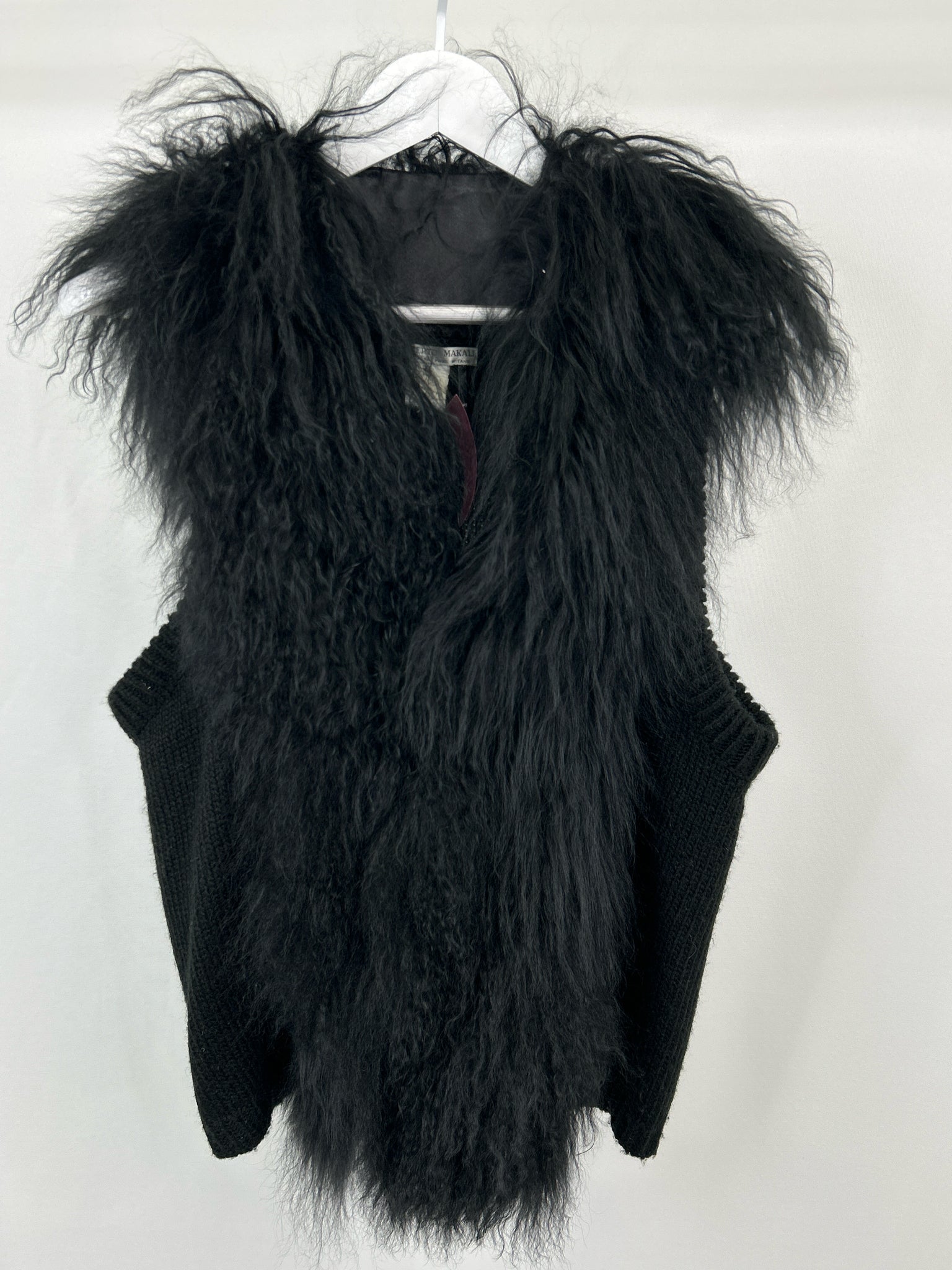 ALBERTO MAKALI Size XL Black Women Vest