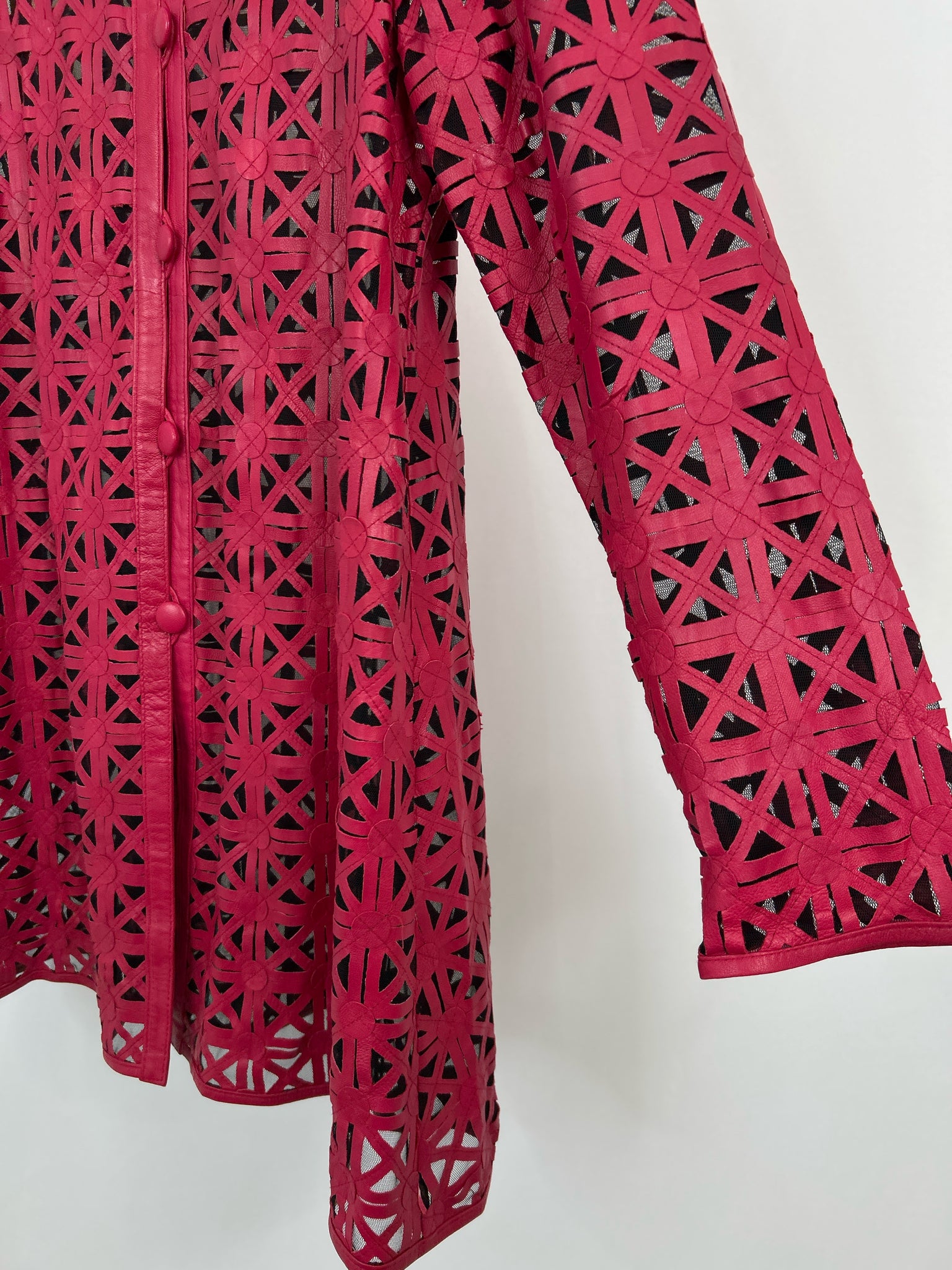 Dakota West Size L Red Women Jacket