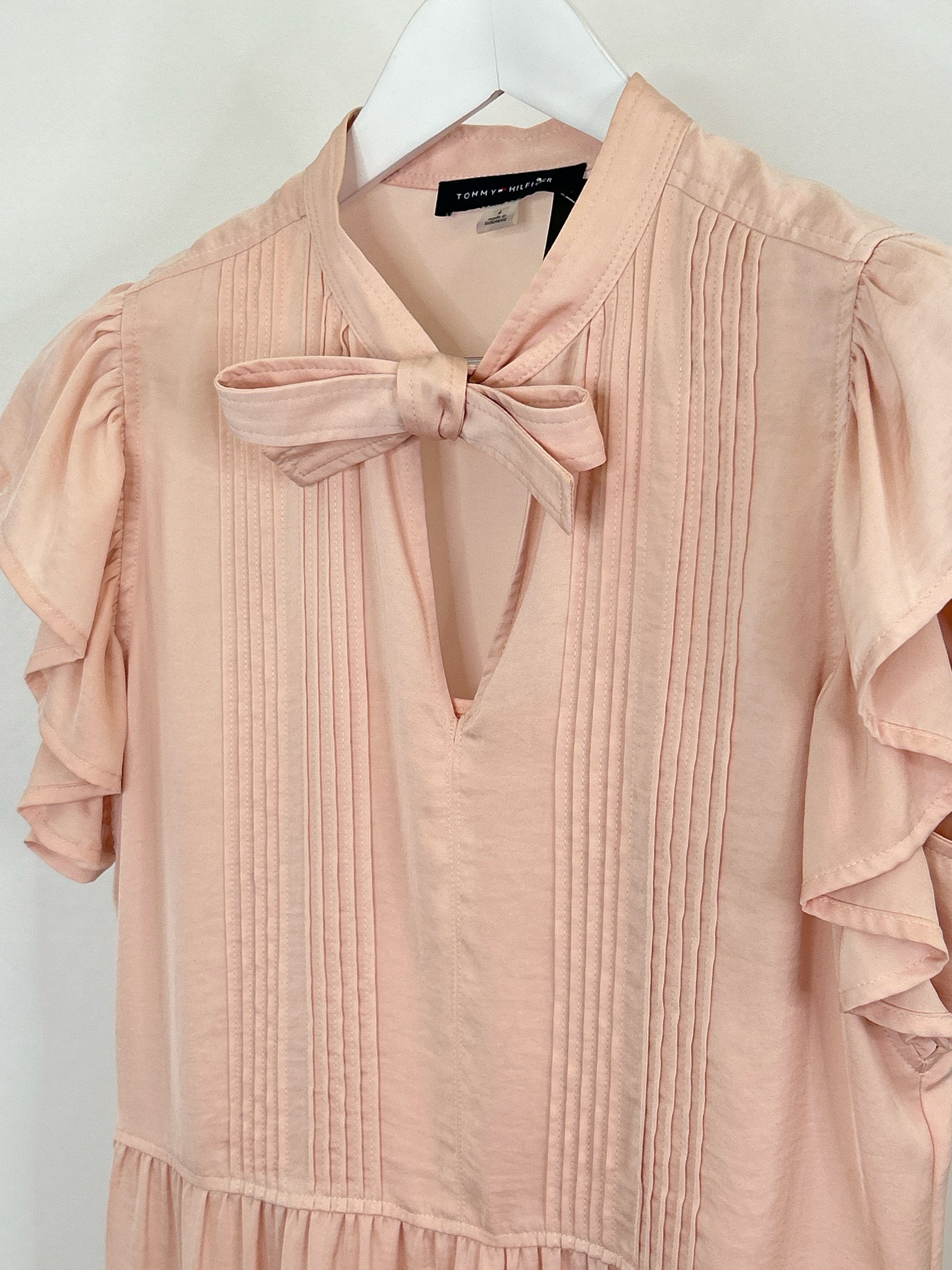 TOMMY HILFIGER Size 4 Pink Women Dress