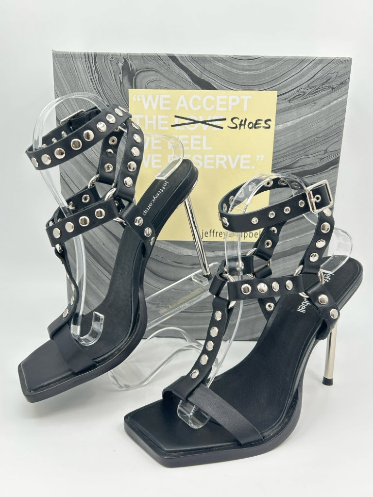 JEFFREY CAMPBELL Size 9.5 Black Sandal