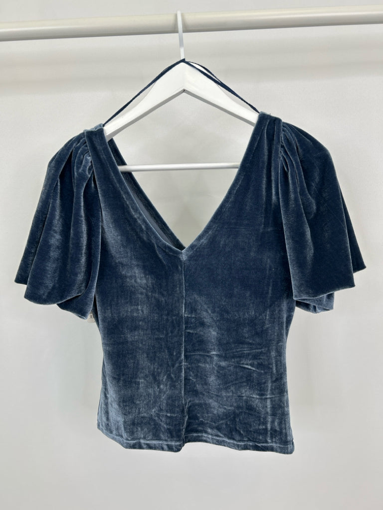 FREE PEOPLE NWT Women Size M Blue Top