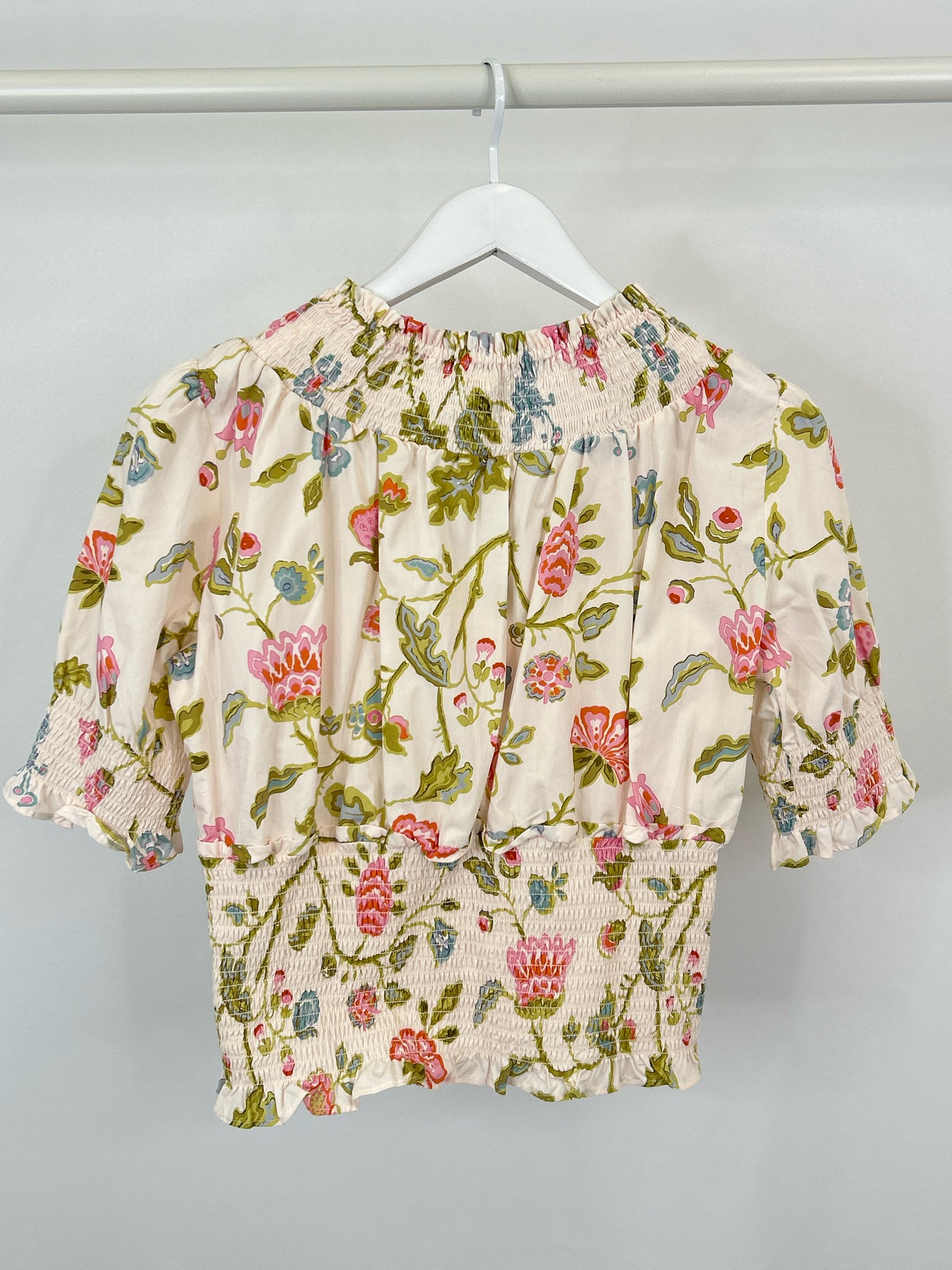 SPARTINA 449 Size S Cream Women's Blouse