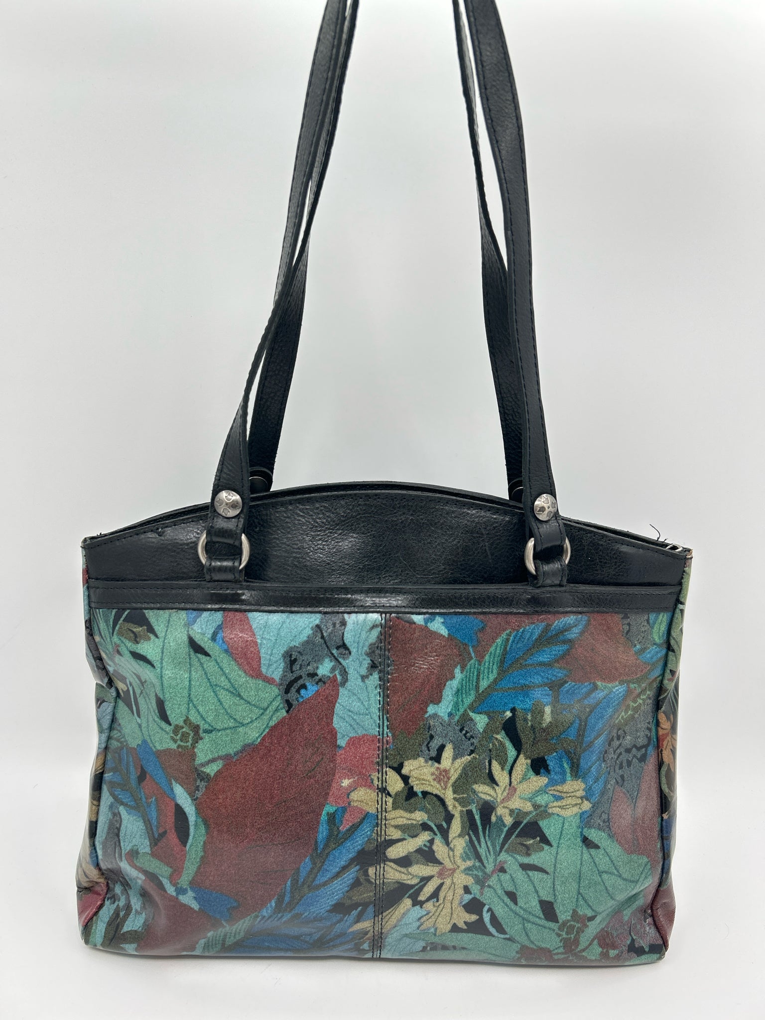 PATRICIA NASH blue and black Women Tote