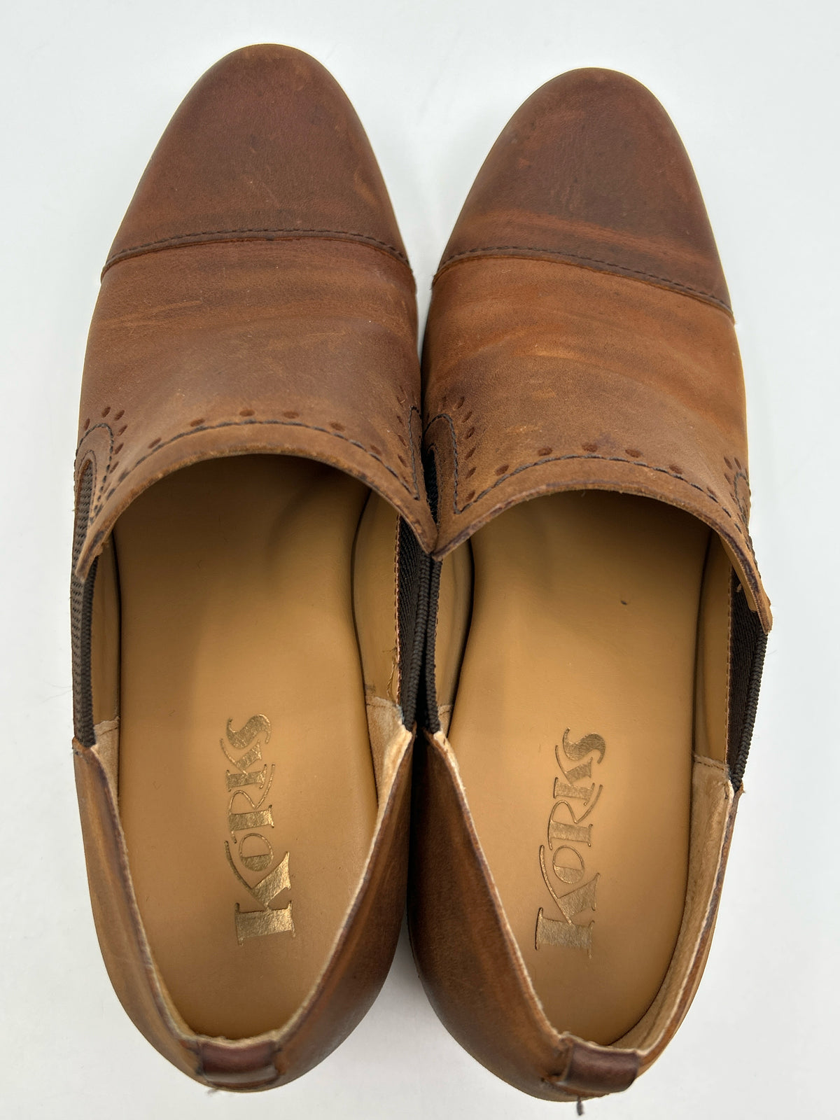 Korks Size 7.5M Brown Women Shoes