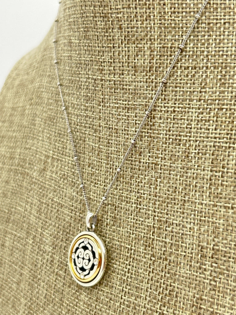 BRIGHTON Silver and Gold Women's Necklace