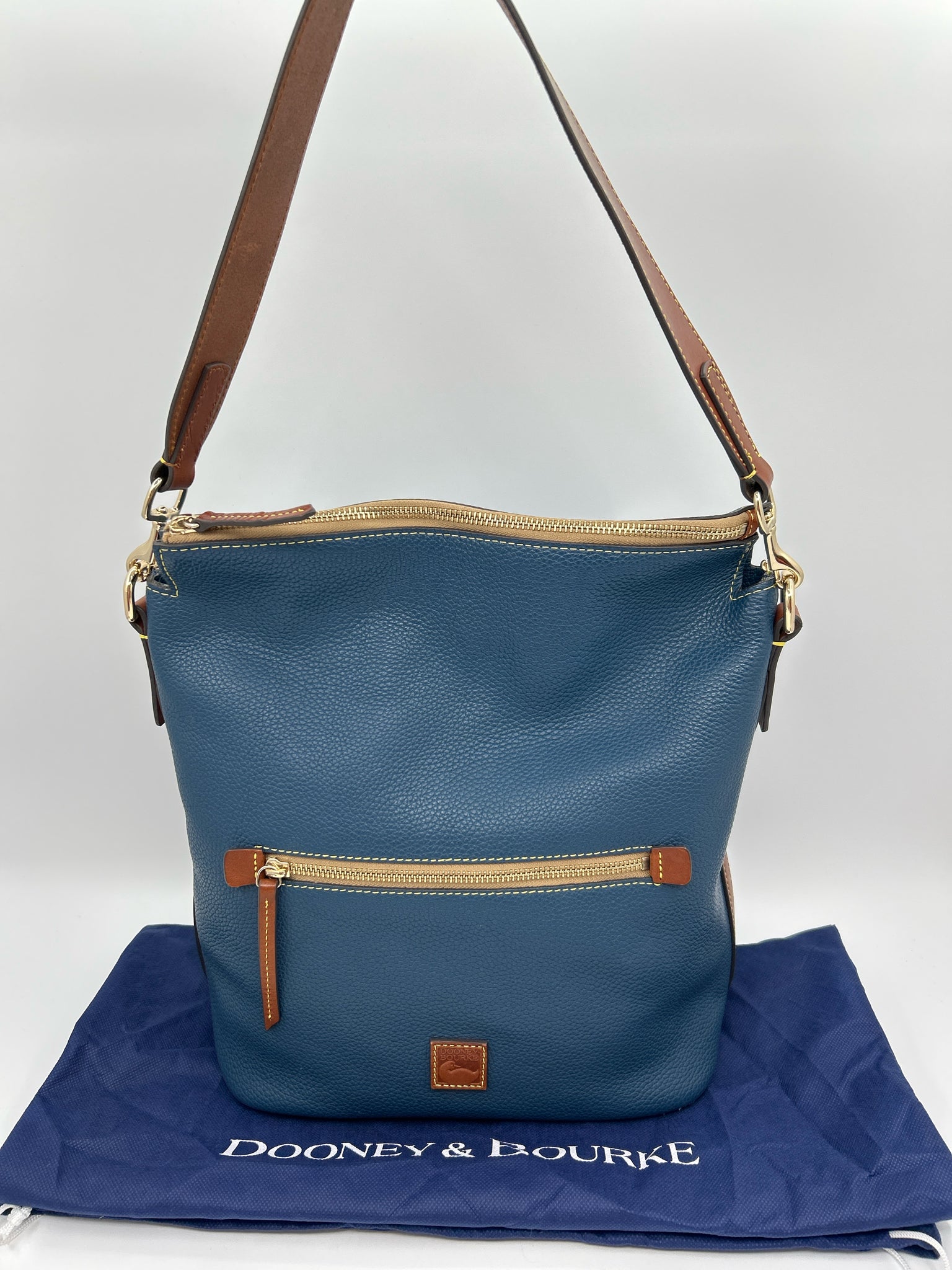 DOONEY & BOURKE Blue and Brown Women Purse