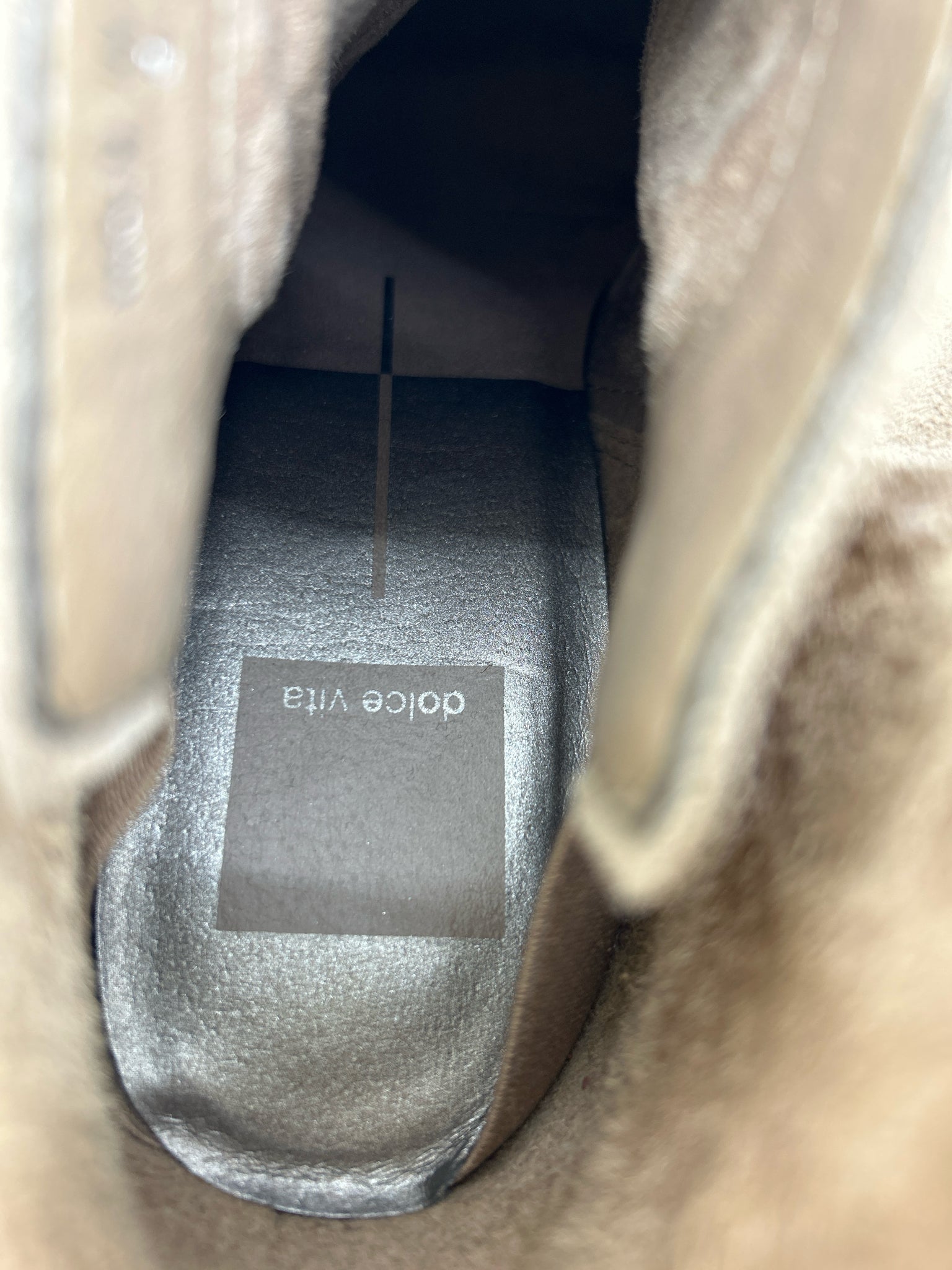 DOLCE VITA Size 8 Light Brown Women Booties
