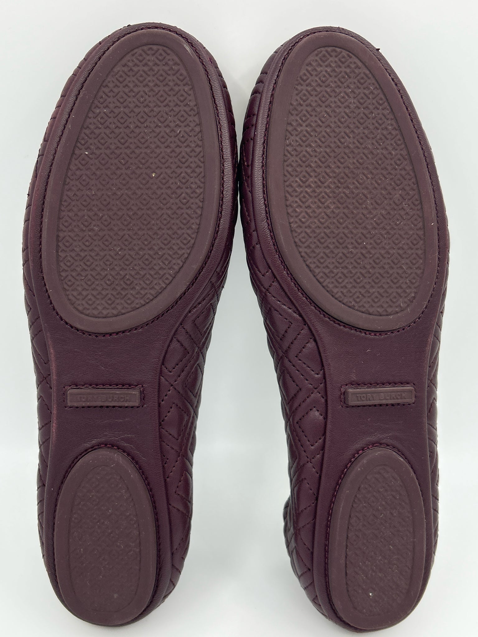 TORY BURCH Size 10M Merlot Women Flats