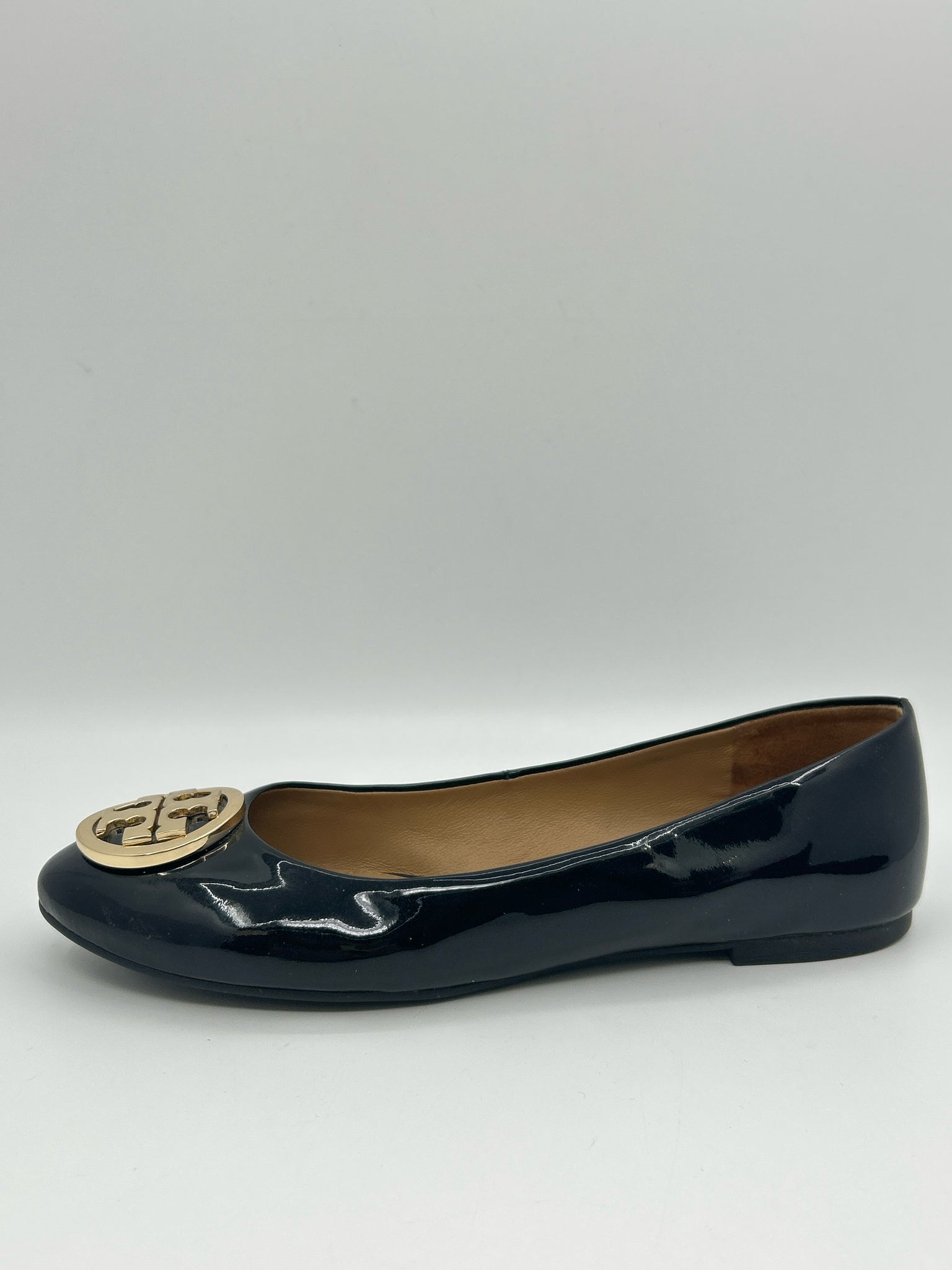 TORY BURCH Size 7 Black Women Flats