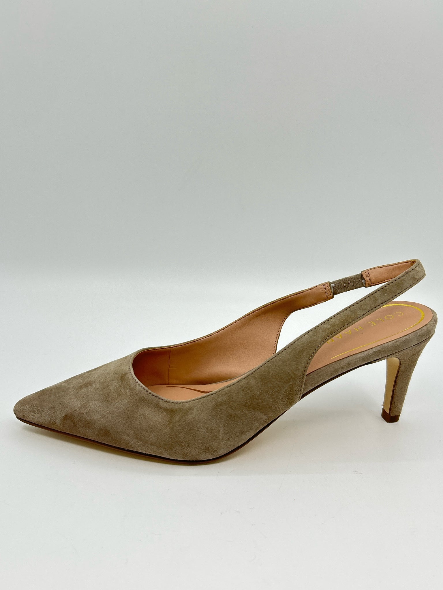 COLE HAAN Size 7.5B Taupe Women Pumps