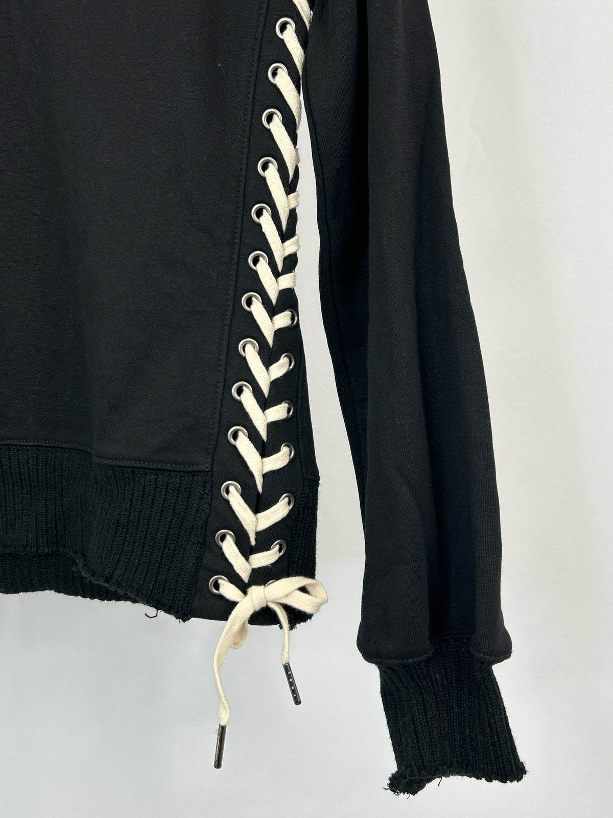 PAM & GELA Size P Black Women Hoodie