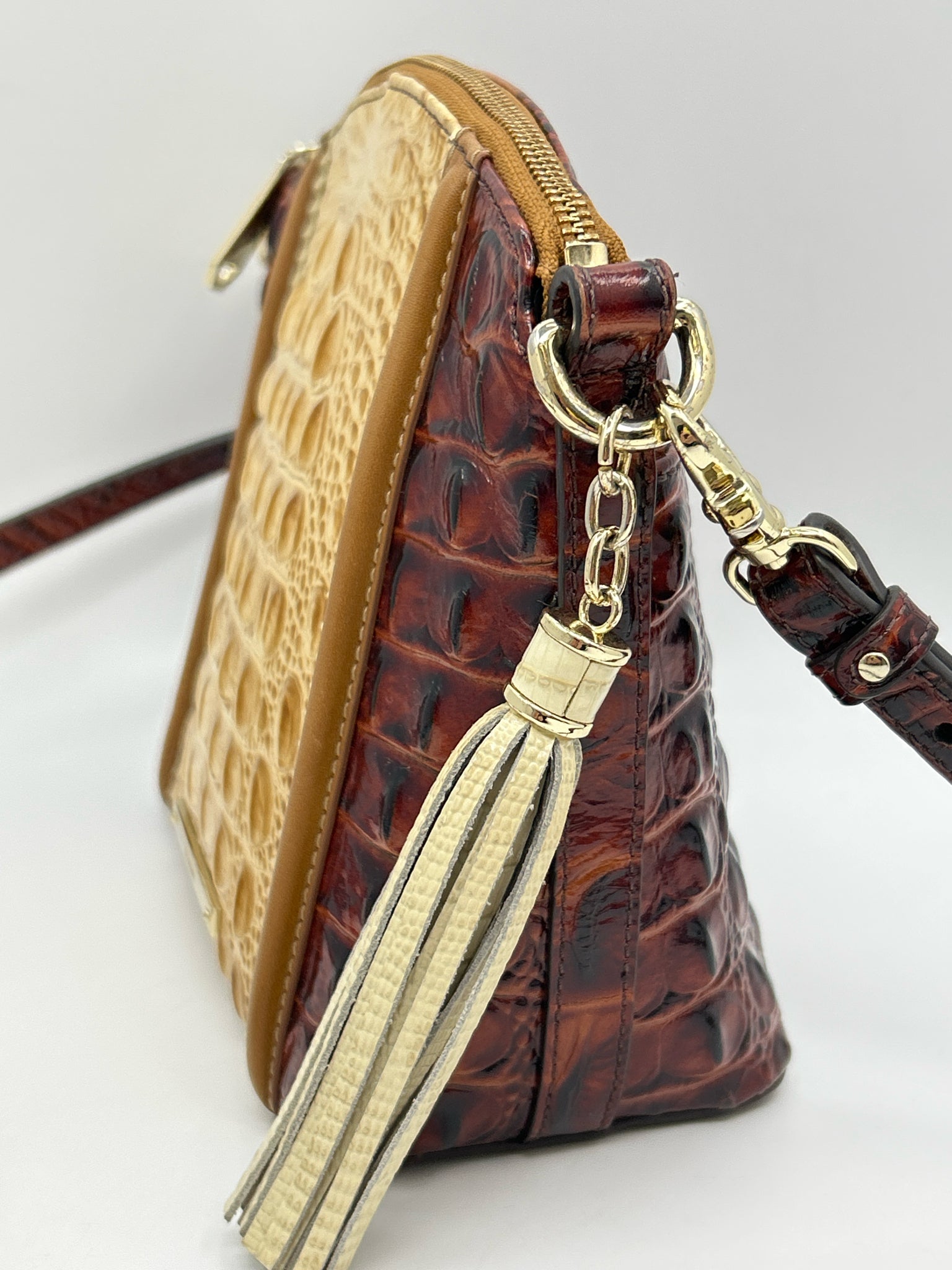 BRAHMIN BEIGE AND BROWN Women Purse